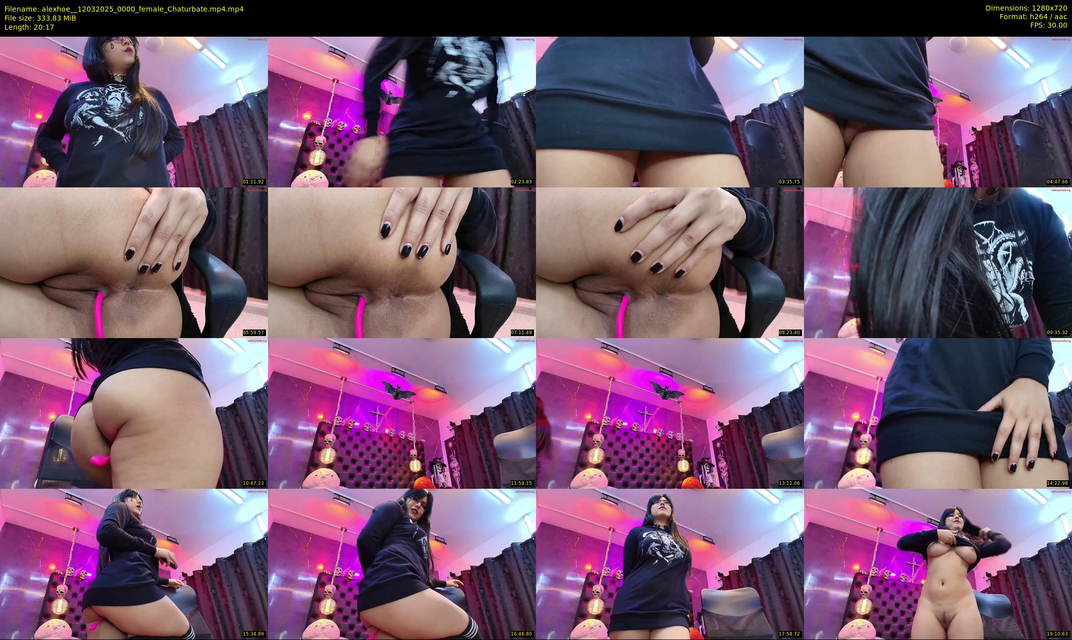 alexhoe_ — 21 minute Chaturbate female cam show recording, 720p, Mar 12, 2025