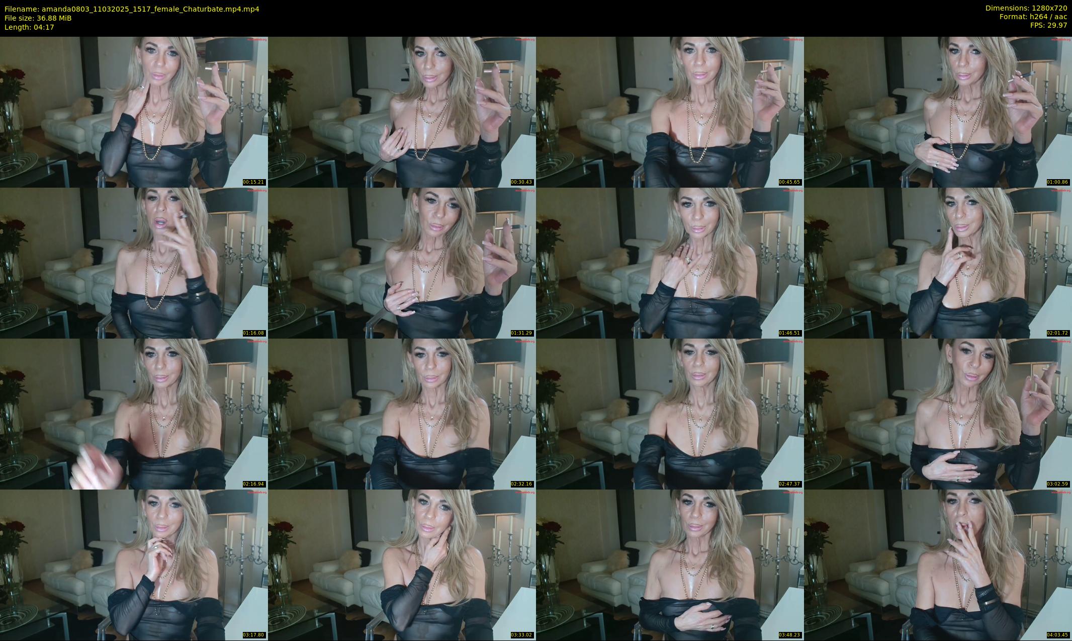 amanda0803 — 5 minute Chaturbate female cam show recording, 720p, Mar 11, 2025