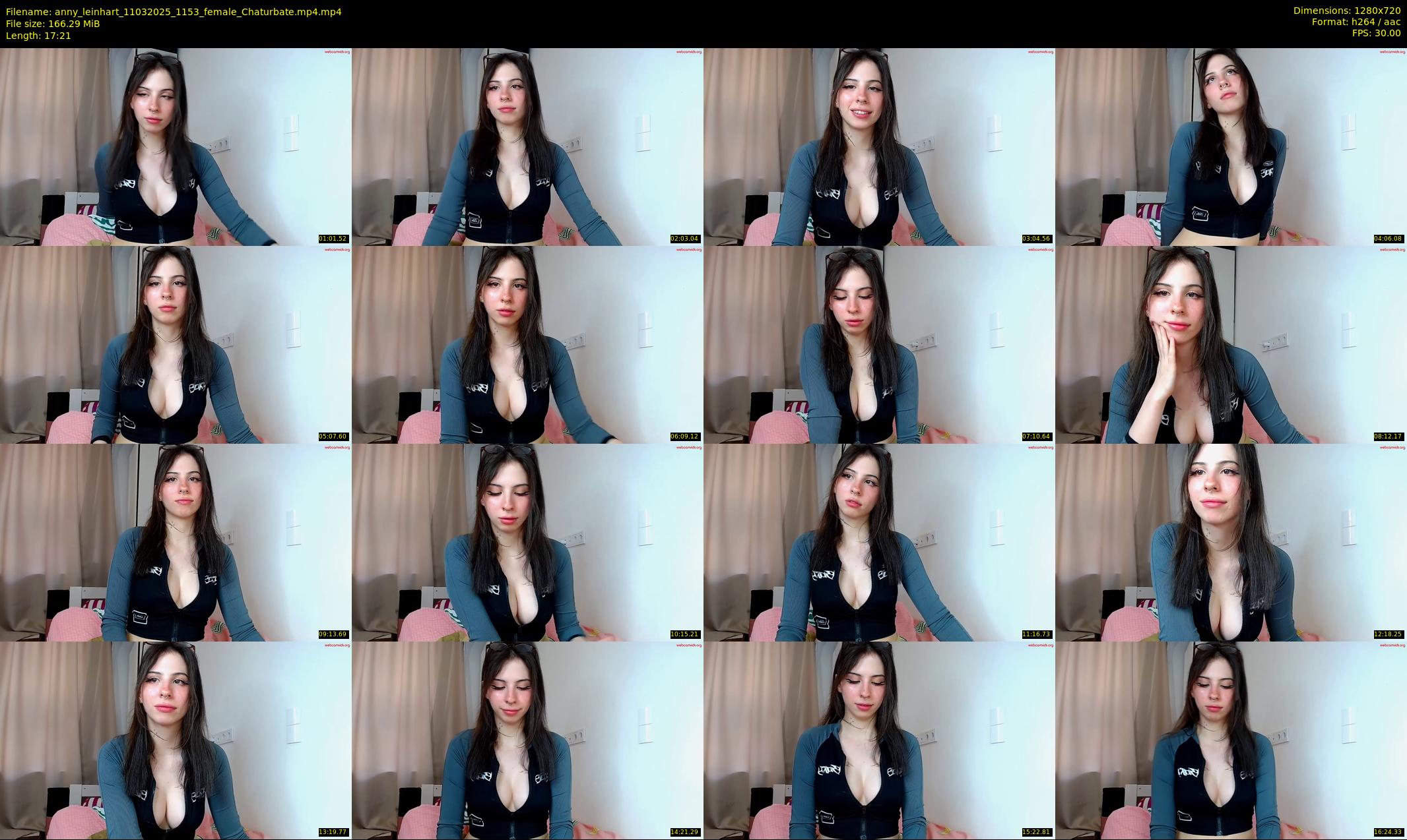 anny_leinhart — 18 minute Chaturbate female cam show recording, 720p, Mar 11, 2025