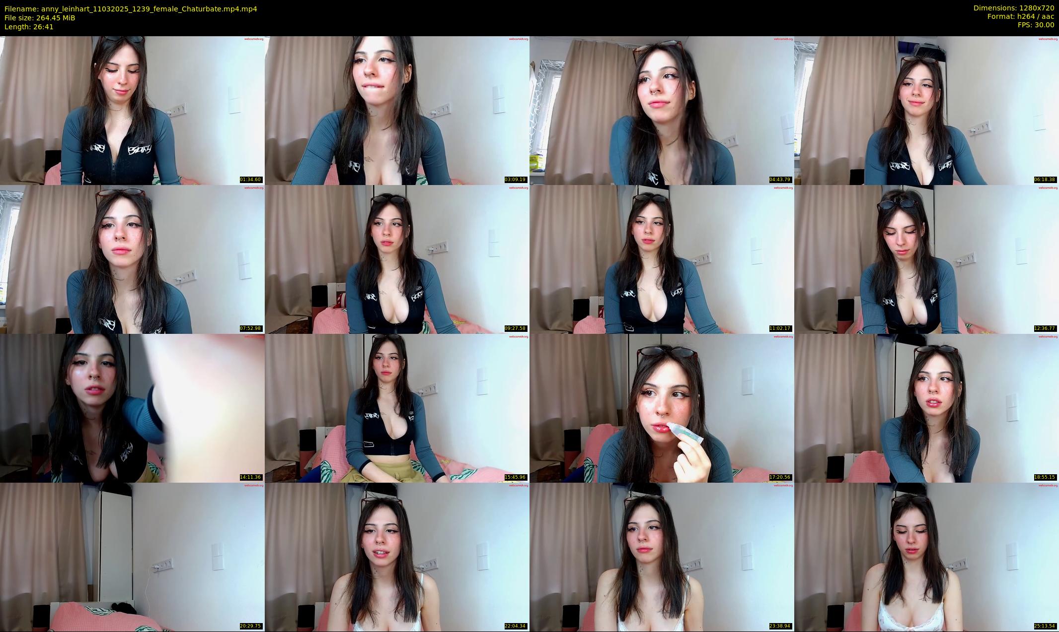 anny_leinhart — 27 minute Chaturbate female cam show recording, 720p, Mar 11, 2025