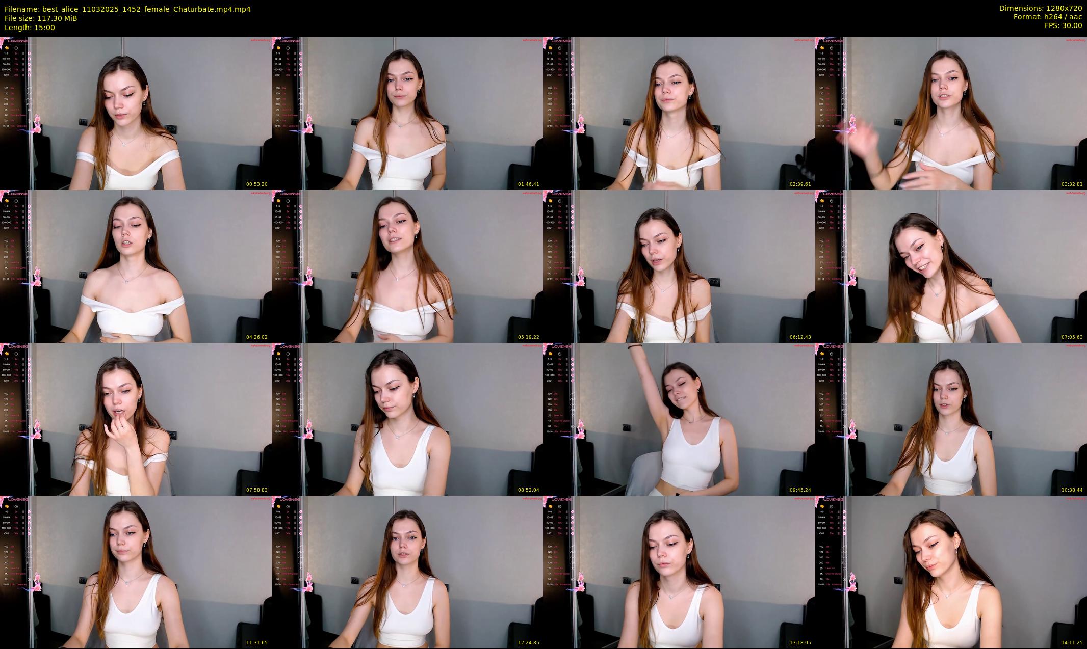 best_alice — 15 minute Chaturbate female cam show recording, 720p, Mar 11, 2025