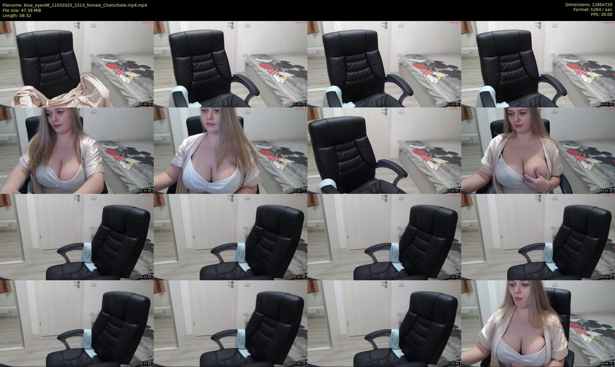 blue_eyes96 — 9 minute Chaturbate female cam show recording, 720p, Mar 11, 2025