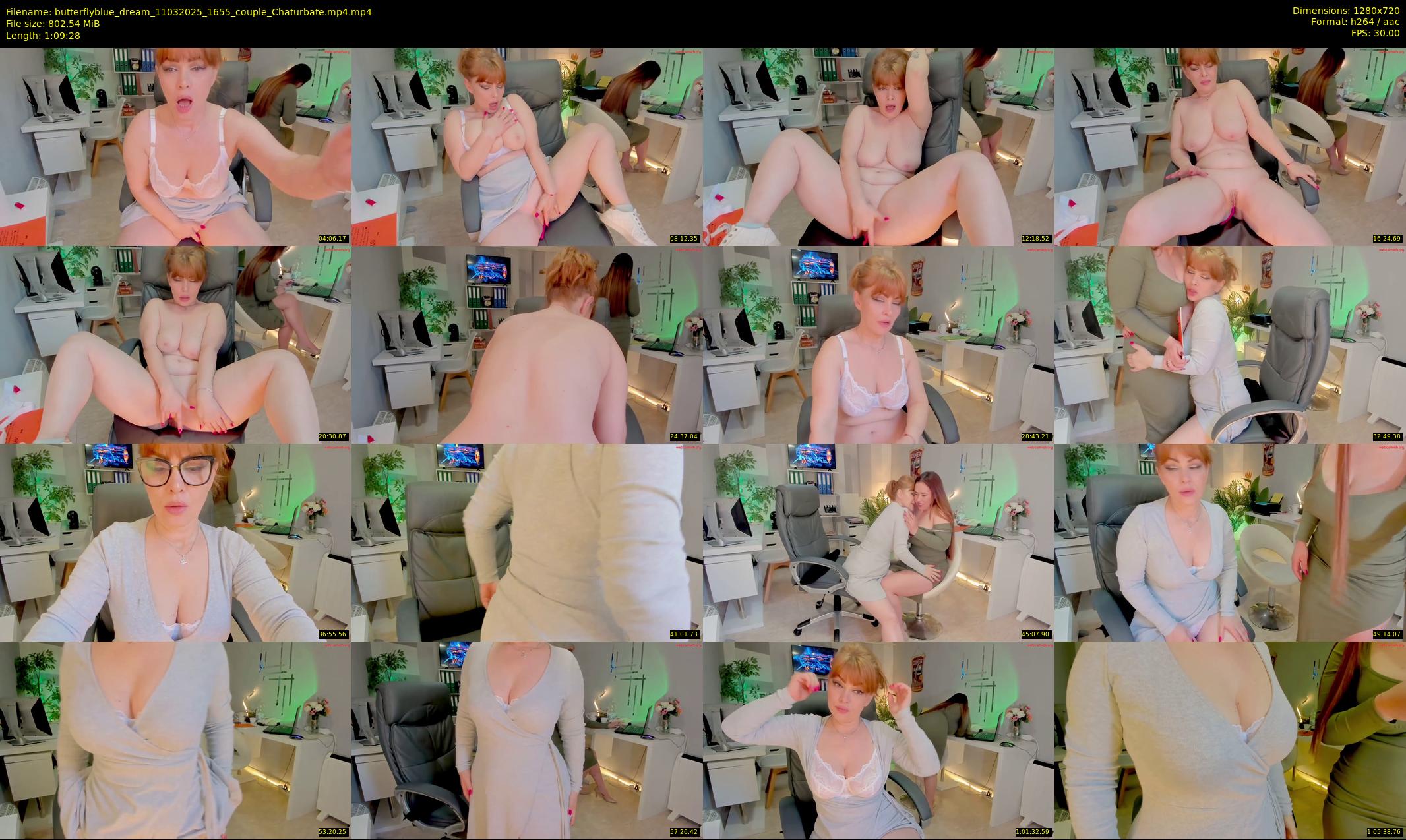 butterflyblue_dream — 70 minute Chaturbate couple cam show recording, 720p, Mar 11, 2025