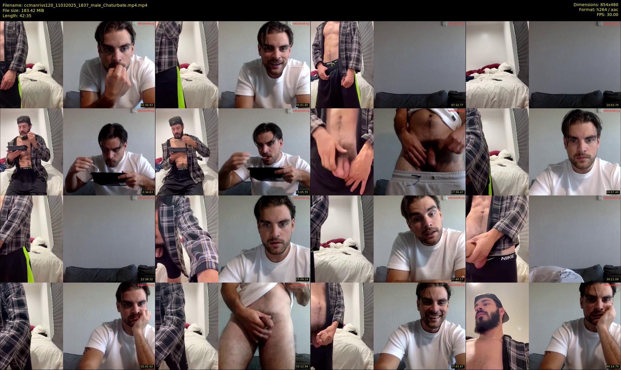 ccmanrivs120 — 43 minute Chaturbate male cam show recording, 480p, Mar 11, 2025