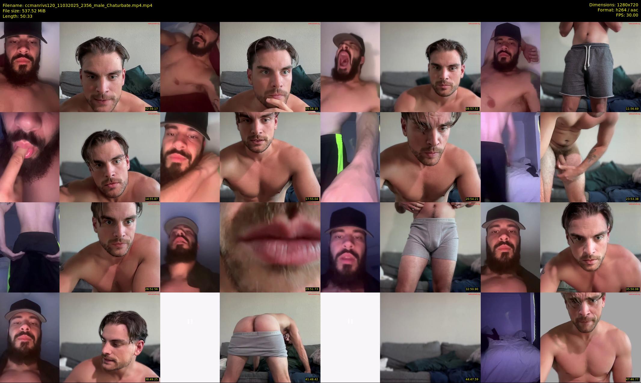 ccmanrivs120 — 51 minute Chaturbate male cam show recording, 720p, Mar 11, 2025