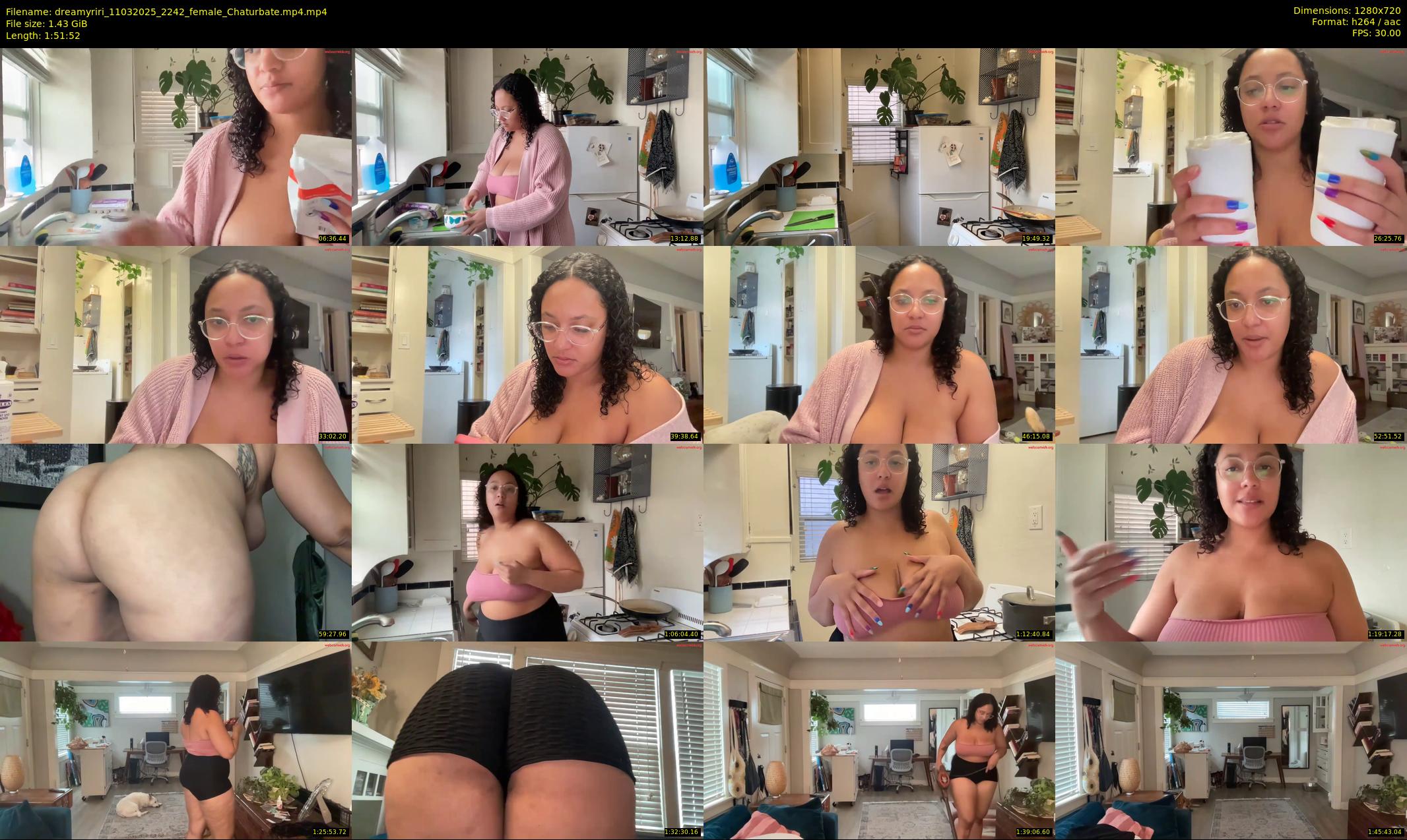 dreamyriri — 112 minute Chaturbate female cam show recording, 720p, Mar 11, 2025