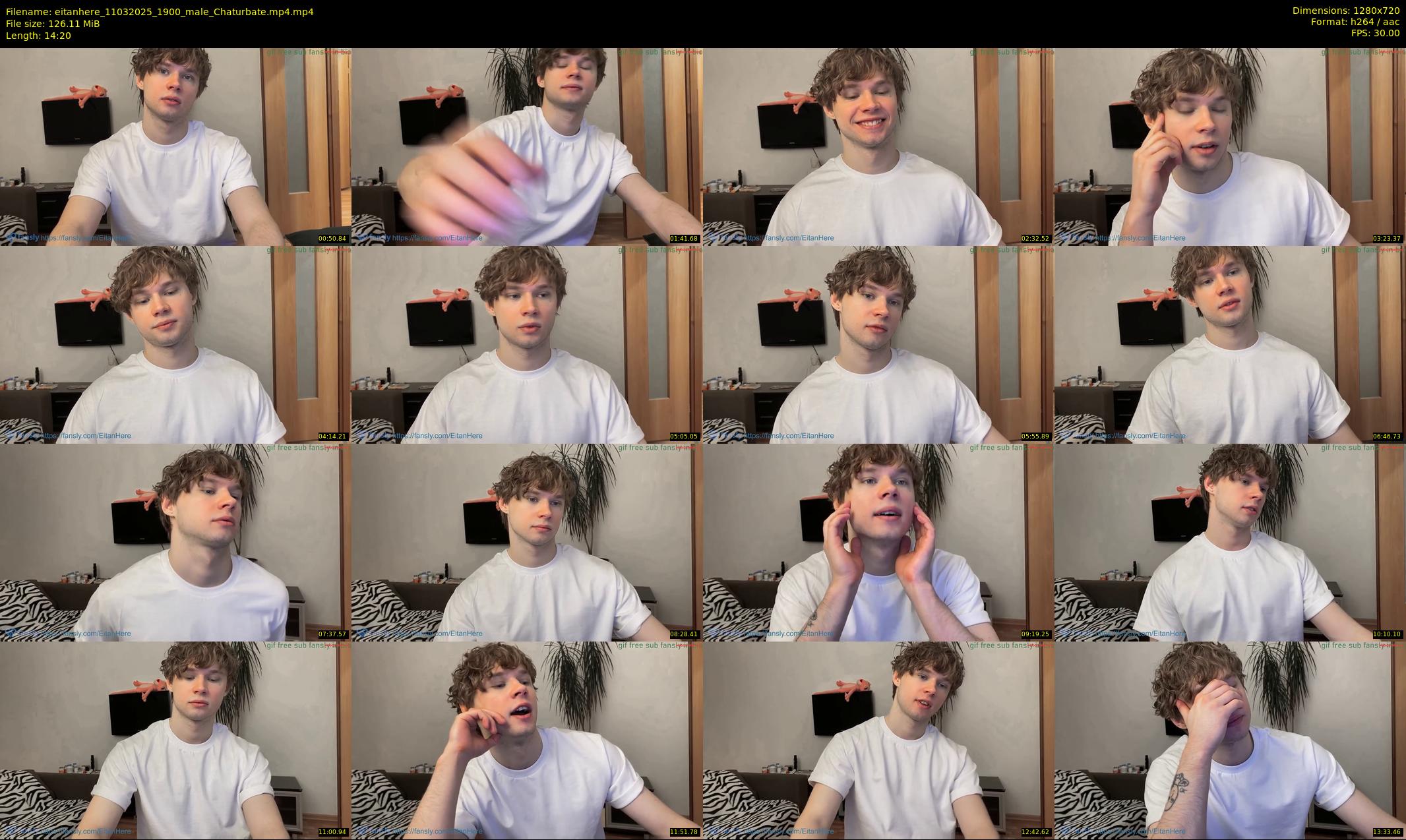 eitanhere — 15 minute Chaturbate male cam show recording, 720p, Mar 11, 2025