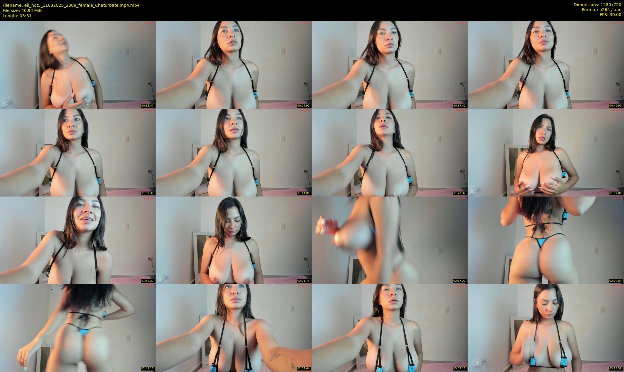 eli_hot5 — 4 minute Chaturbate female cam show recording, 720p, Mar 11, 2025