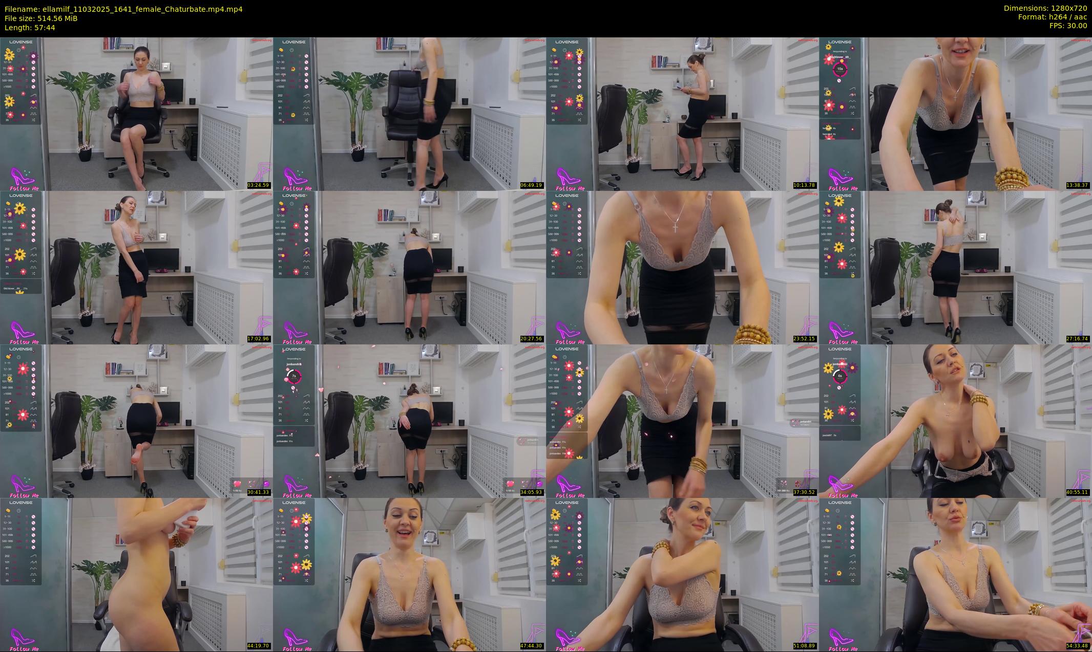 ellamilf — 58 minute Chaturbate female cam show recording, 720p, Mar 11, 2025