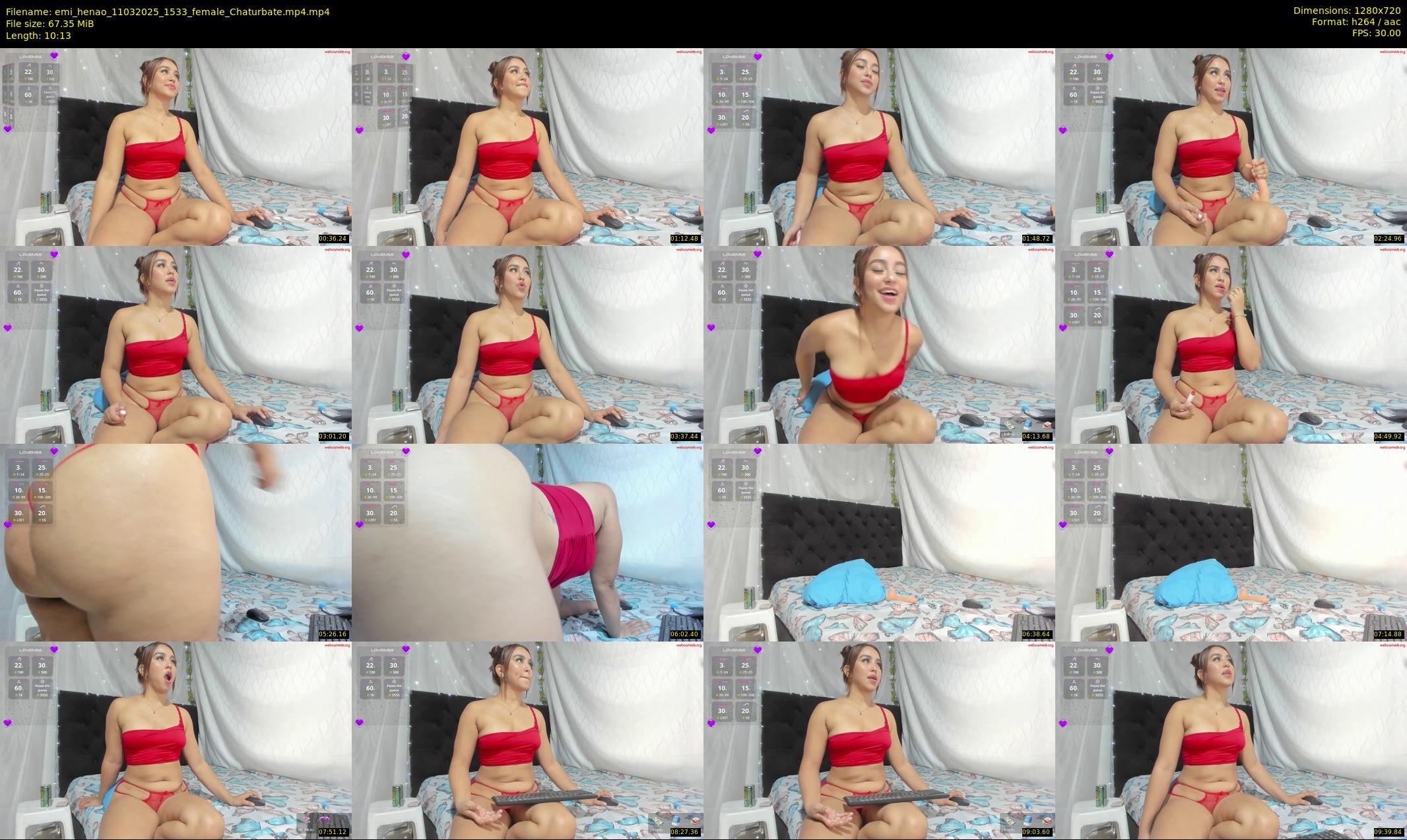 emi_henao — 11 minute Chaturbate female cam show recording, 720p, Mar 11, 2025