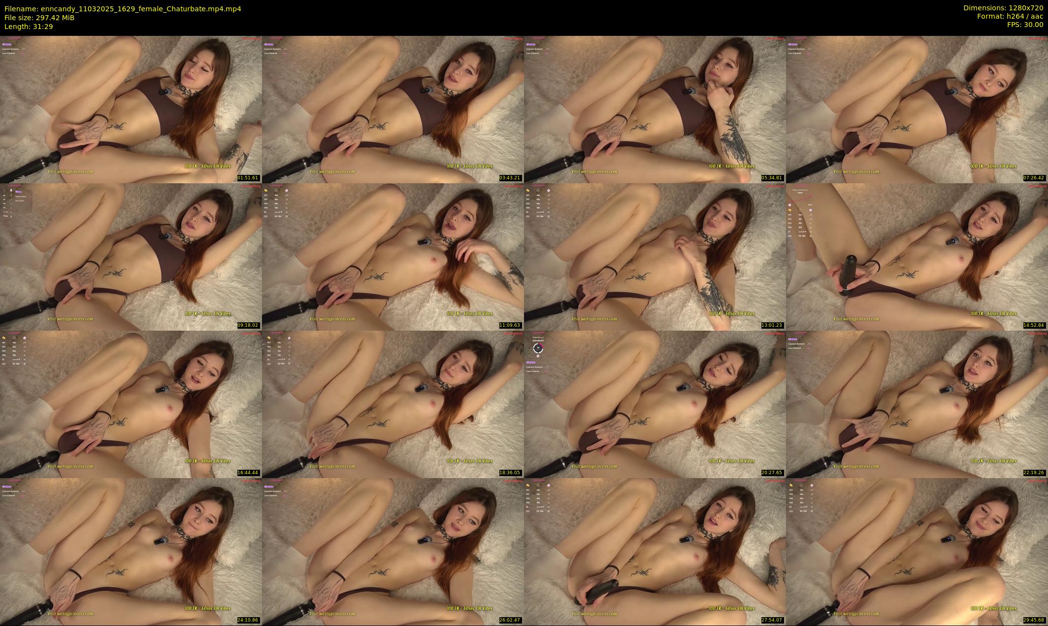 enncandy — 32 minute Chaturbate female cam show recording, 720p, Mar 11, 2025