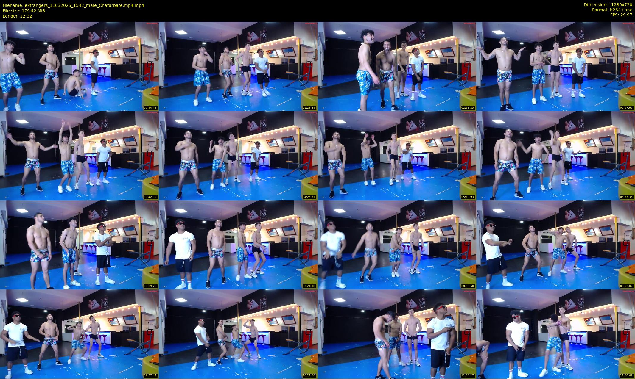 extrangers — 13 minute Chaturbate male cam show recording, 720p, Mar 11, 2025