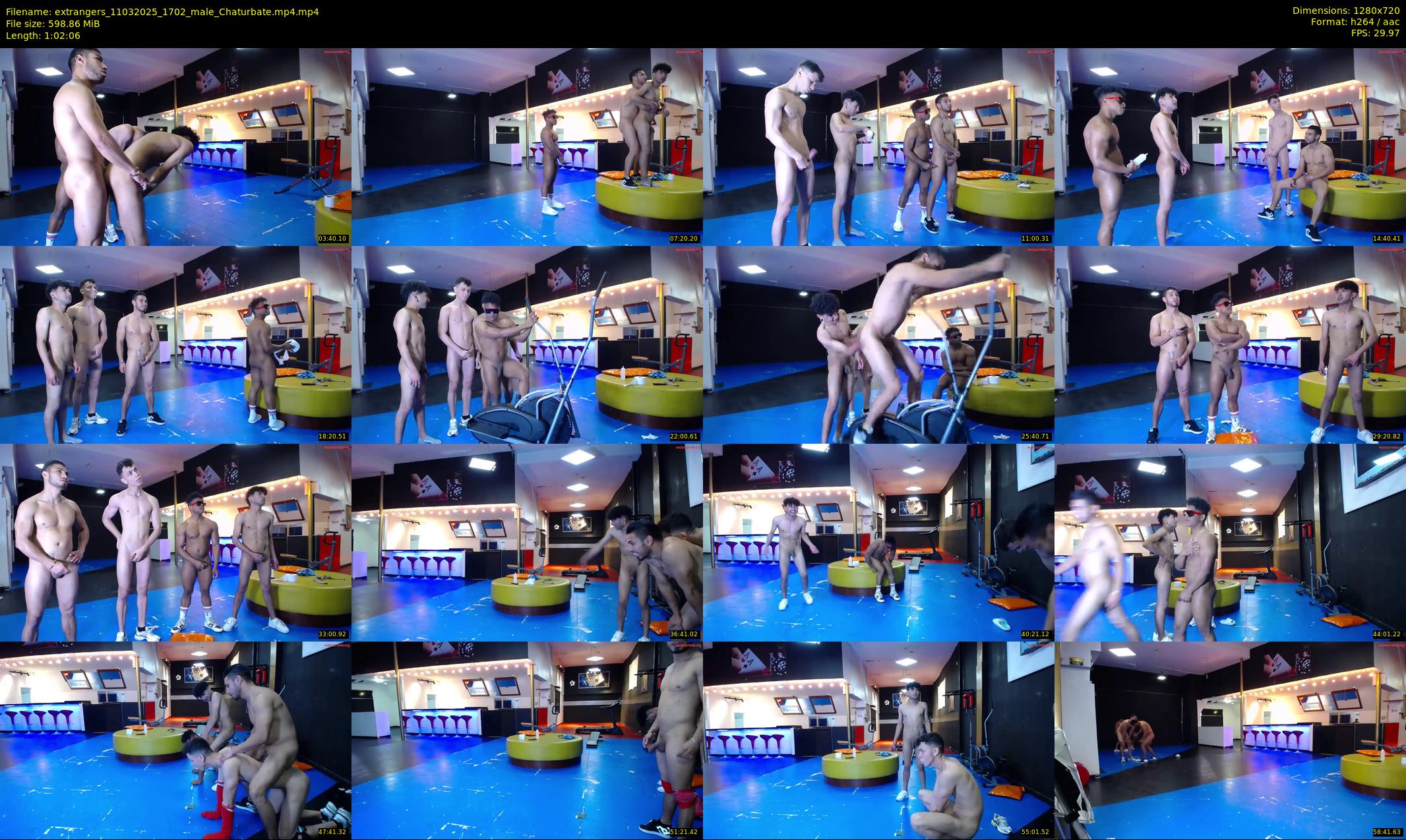 extrangers — 63 minute Chaturbate male cam show recording, 720p, Mar 11, 2025