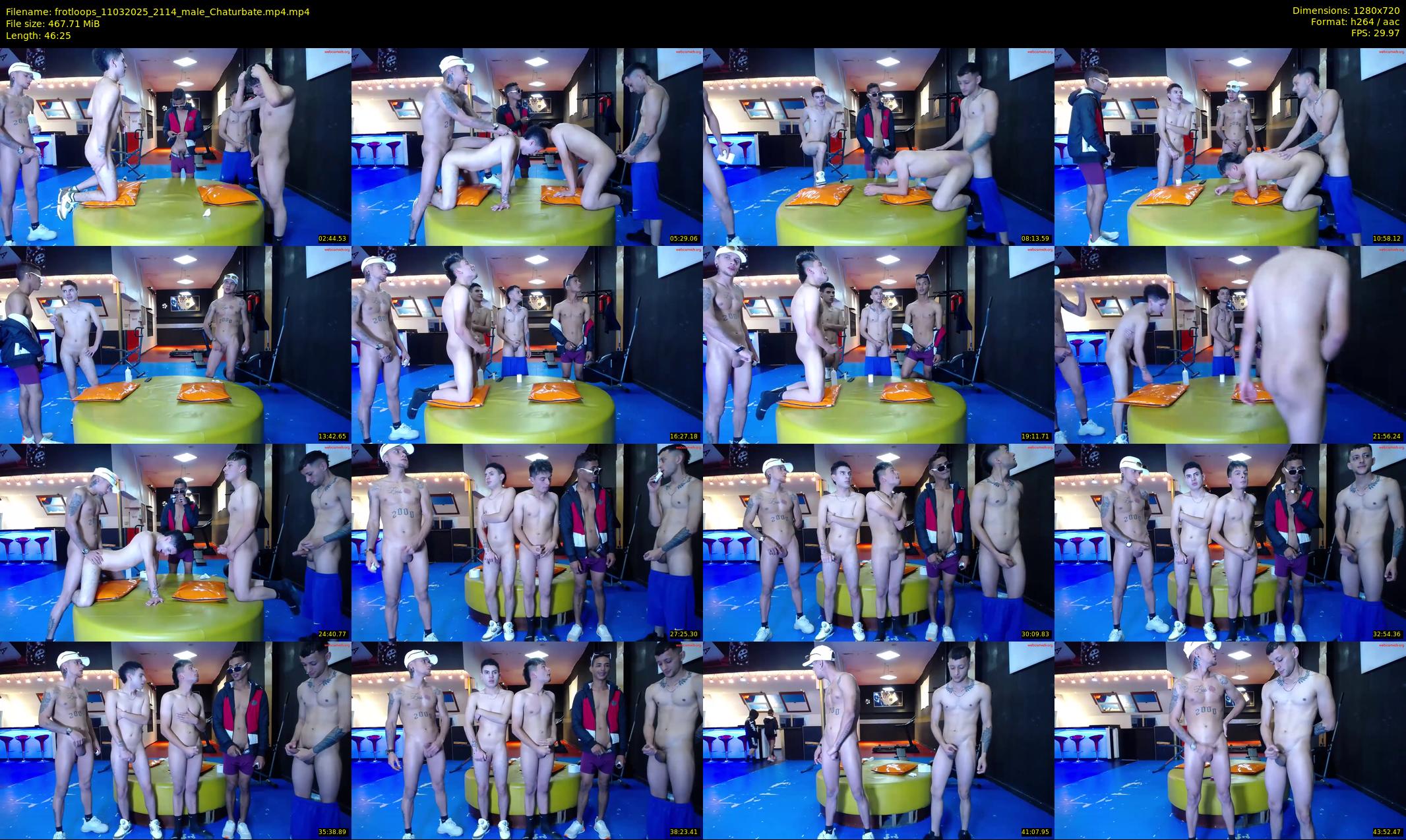 frotloops — 47 minute Chaturbate male cam show recording, 720p, Mar 11, 2025