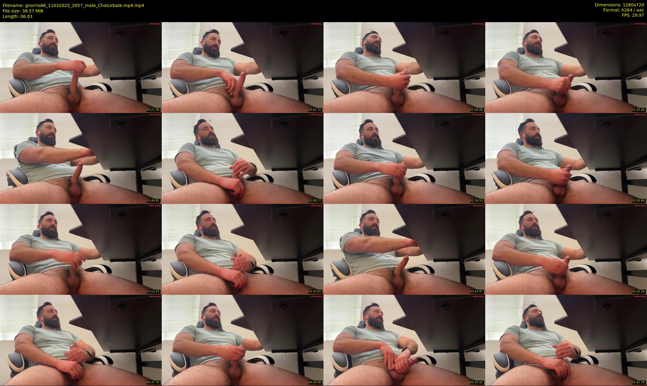gnorris88 — 7 minute Chaturbate male cam show recording, 720p, Mar 11, 2025