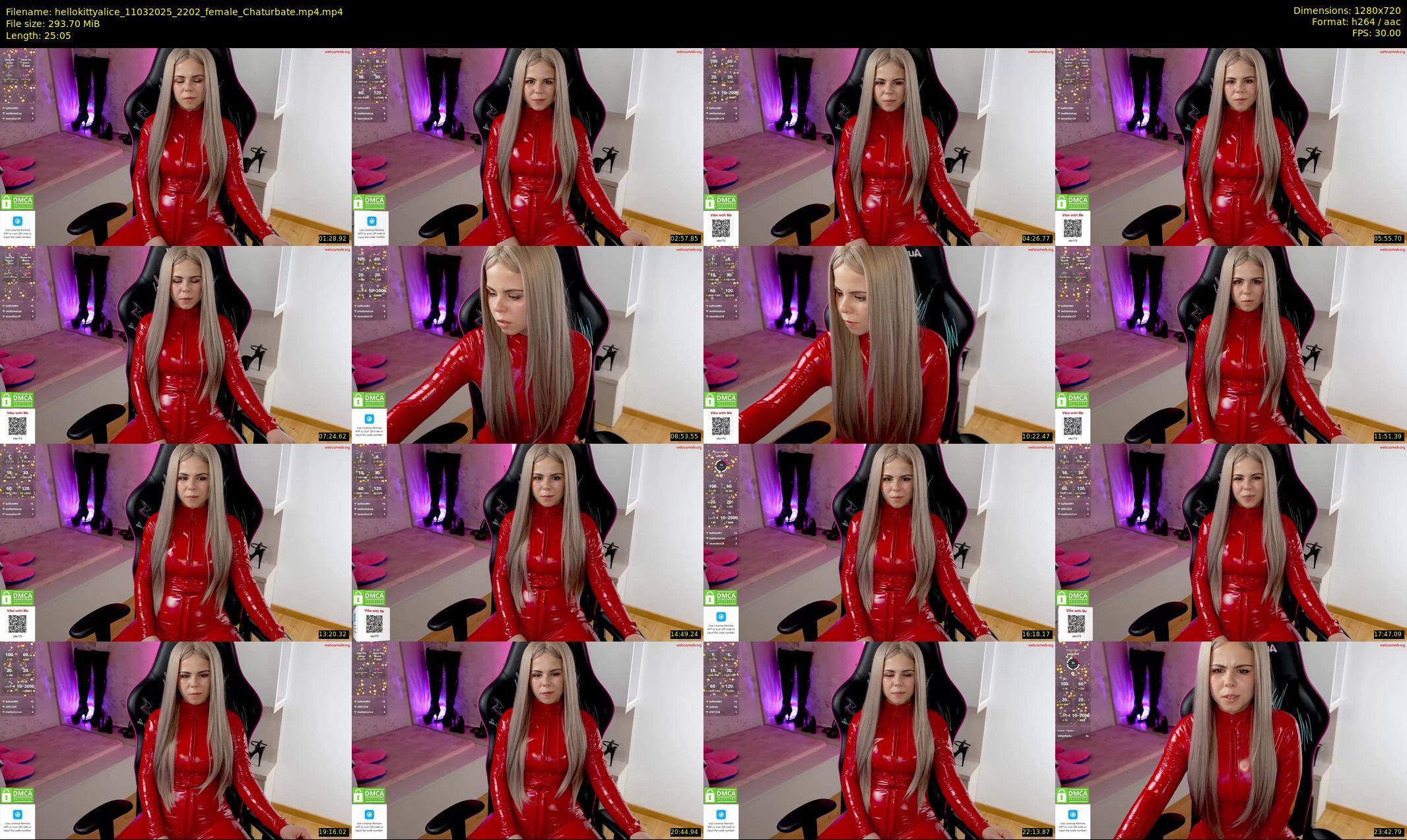 hellokittyalice — 26 minute Chaturbate female cam show recording, 720p, Mar 11, 2025