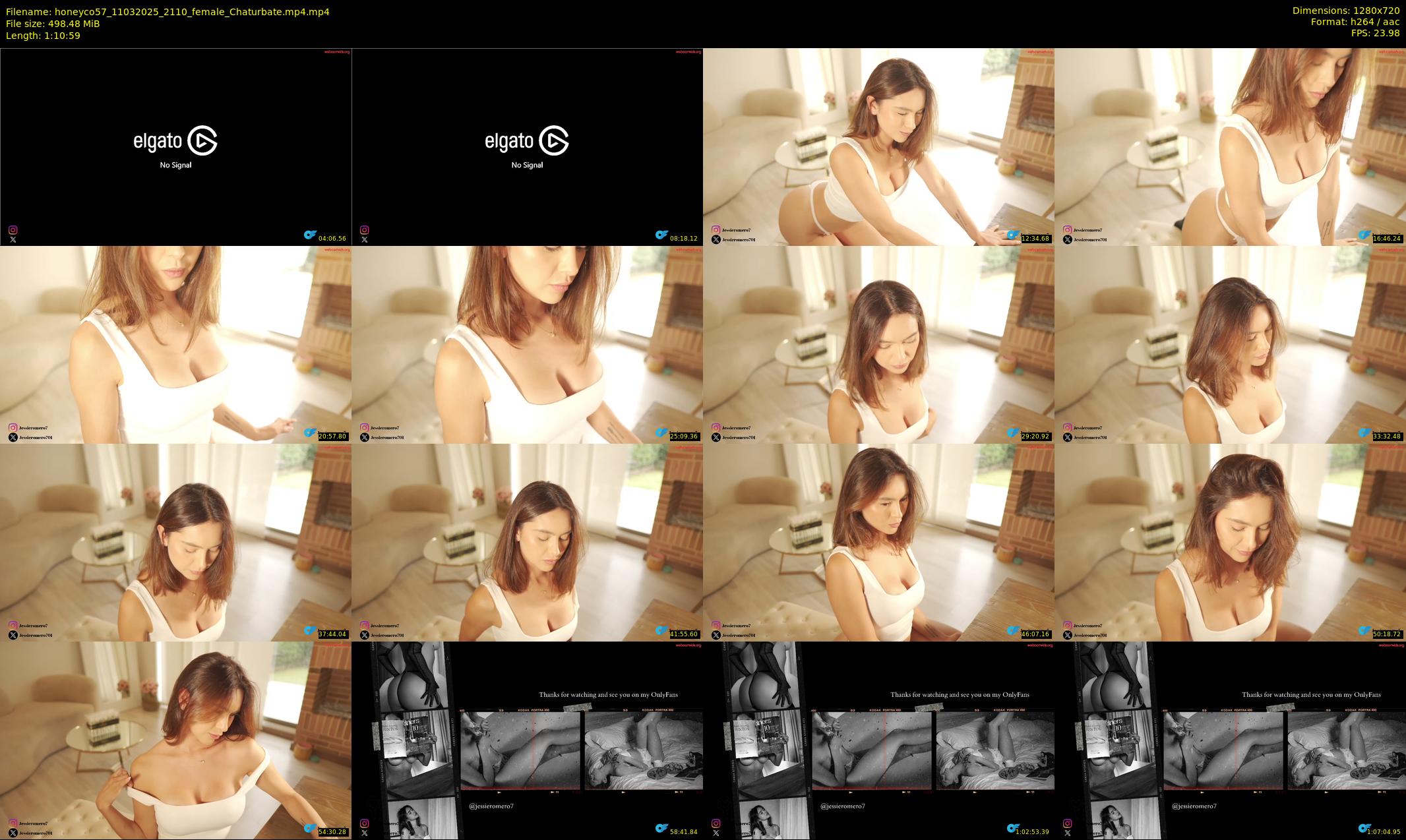 honeyco57 — 71 minute Chaturbate female cam show recording, 720p, Mar 11, 2025