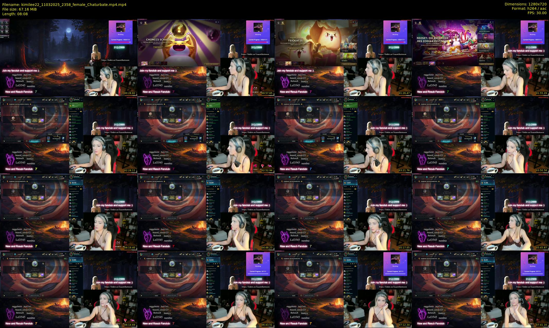kimilee22 — 9 minute Chaturbate female cam show recording, 720p, Mar 11, 2025