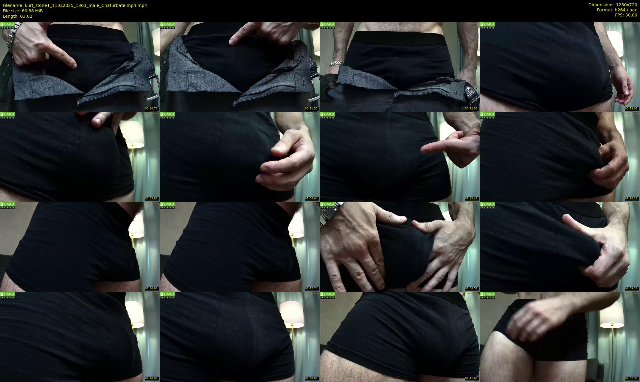 kurt_stone1 — 4 minute Chaturbate male cam show recording, 720p, Mar 11, 2025