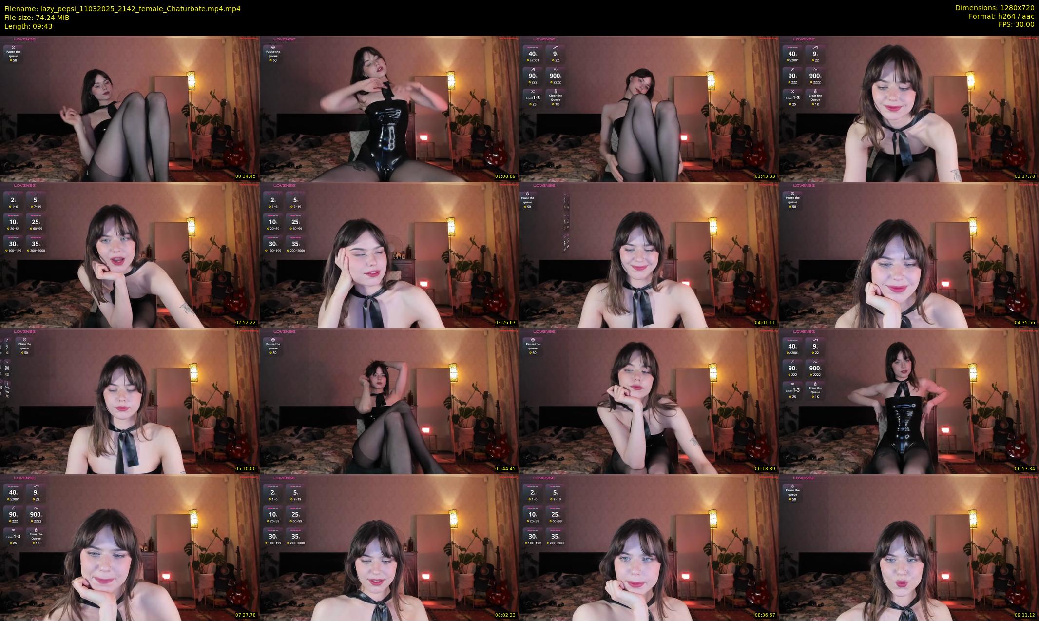 lazy_pepsi — 10 minute Chaturbate female cam show recording, 720p, Mar 11, 2025