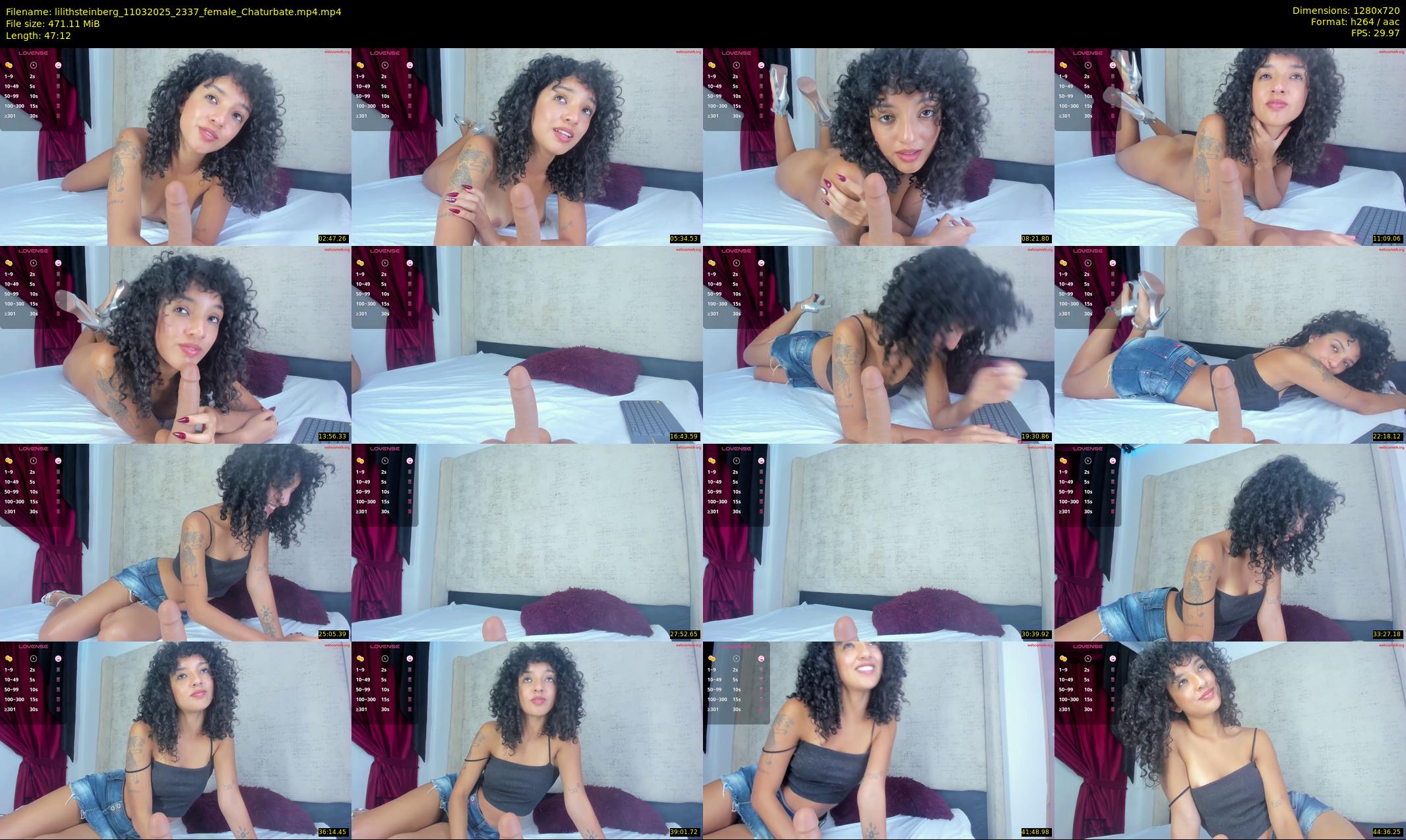 lilithsteinberg — 48 minute Chaturbate female cam show recording, 720p, Mar 11, 2025