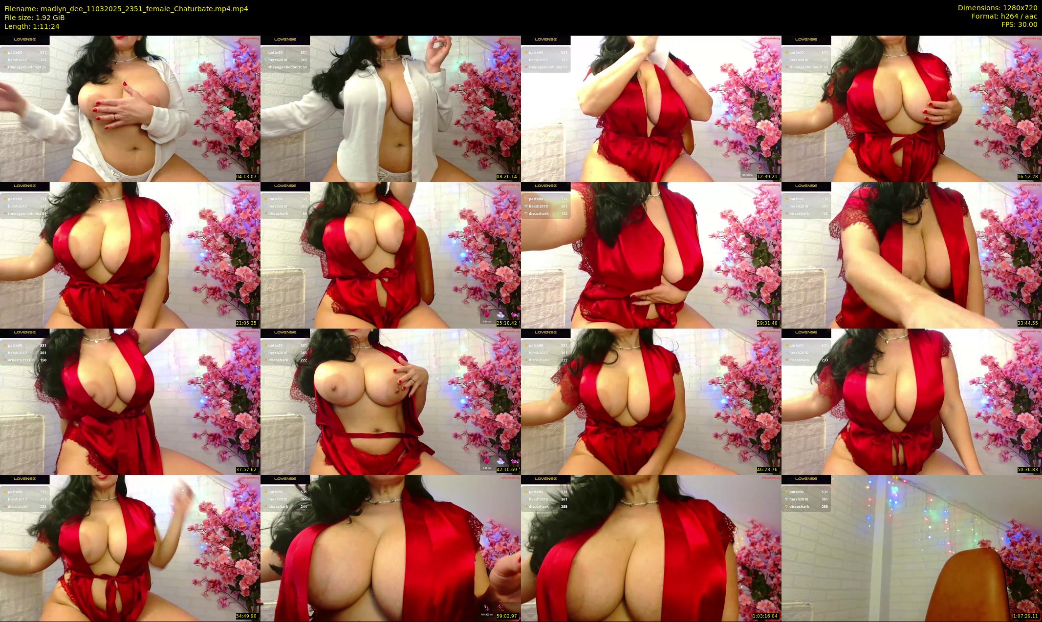 madlyn_dee — 72 minute Chaturbate female cam show recording, 720p, Mar 11, 2025