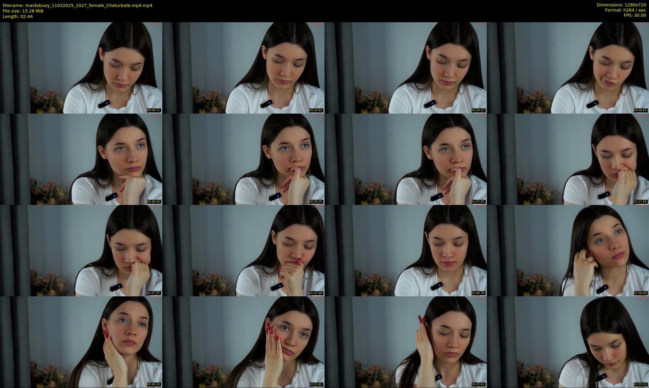 maidabuoy — 3 minute Chaturbate female cam show recording, 720p, Mar 11, 2025