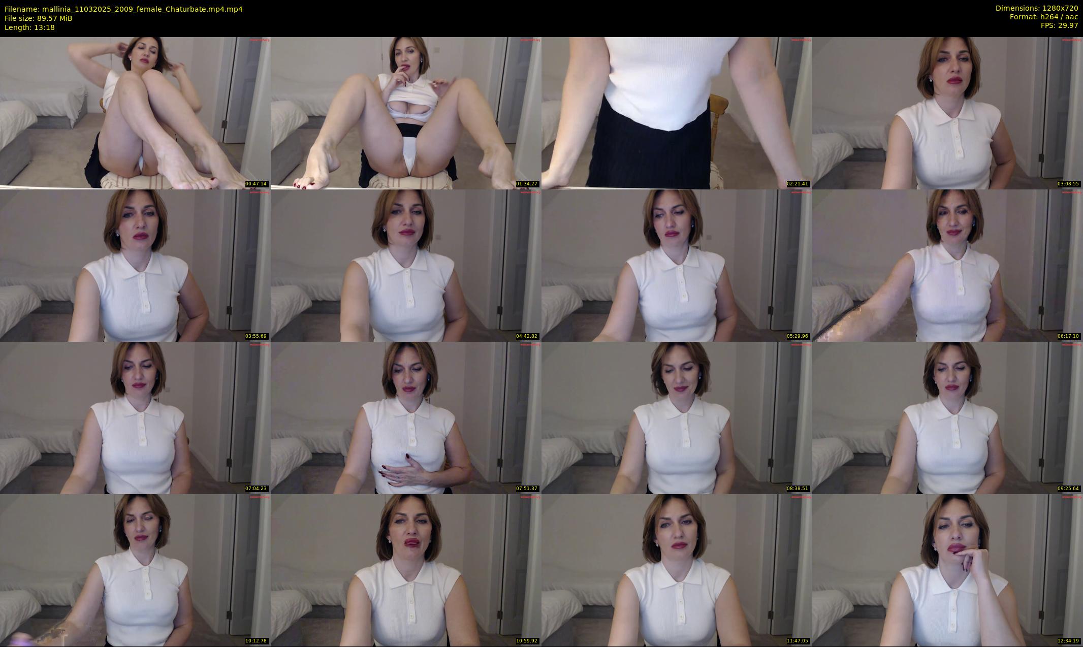 mallinia — 14 minute Chaturbate female cam show recording, 720p, Mar 11, 2025