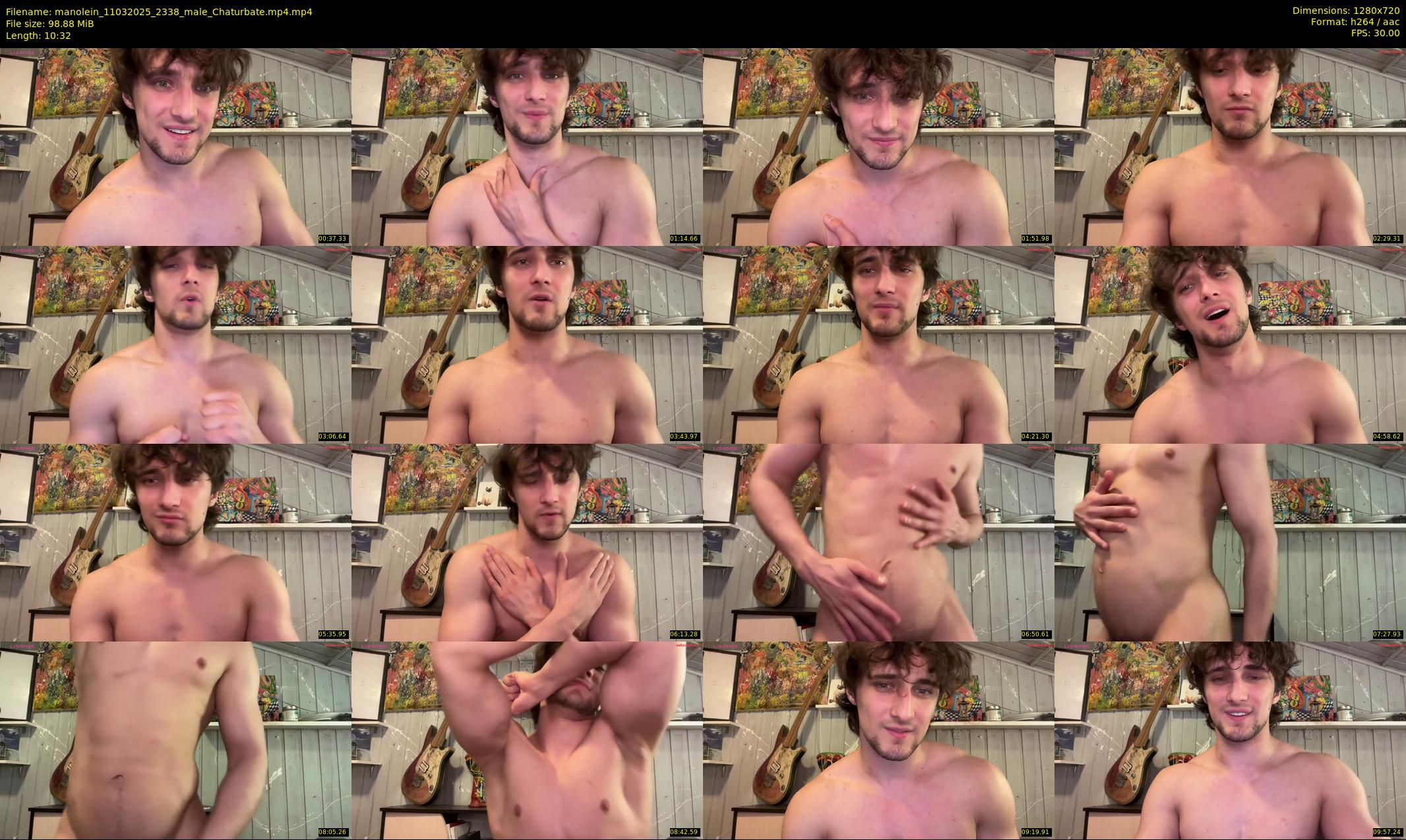 manolein — 11 minute Chaturbate male cam show recording, 720p, Mar 11, 2025