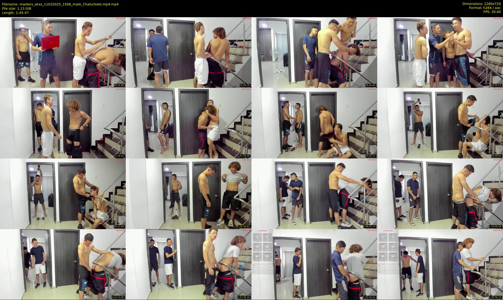 masters_sexx — 106 minute Chaturbate male cam show recording, 720p, Mar 11, 2025