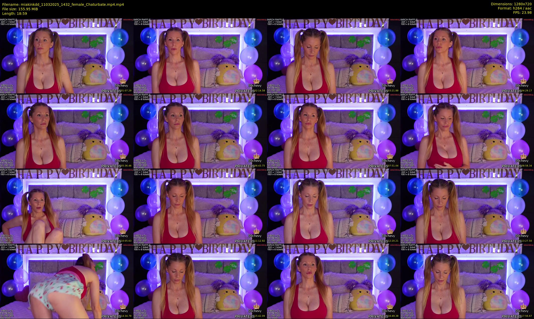 miakinkdd — 19 minute Chaturbate female cam show recording, 720p, Mar 11, 2025
