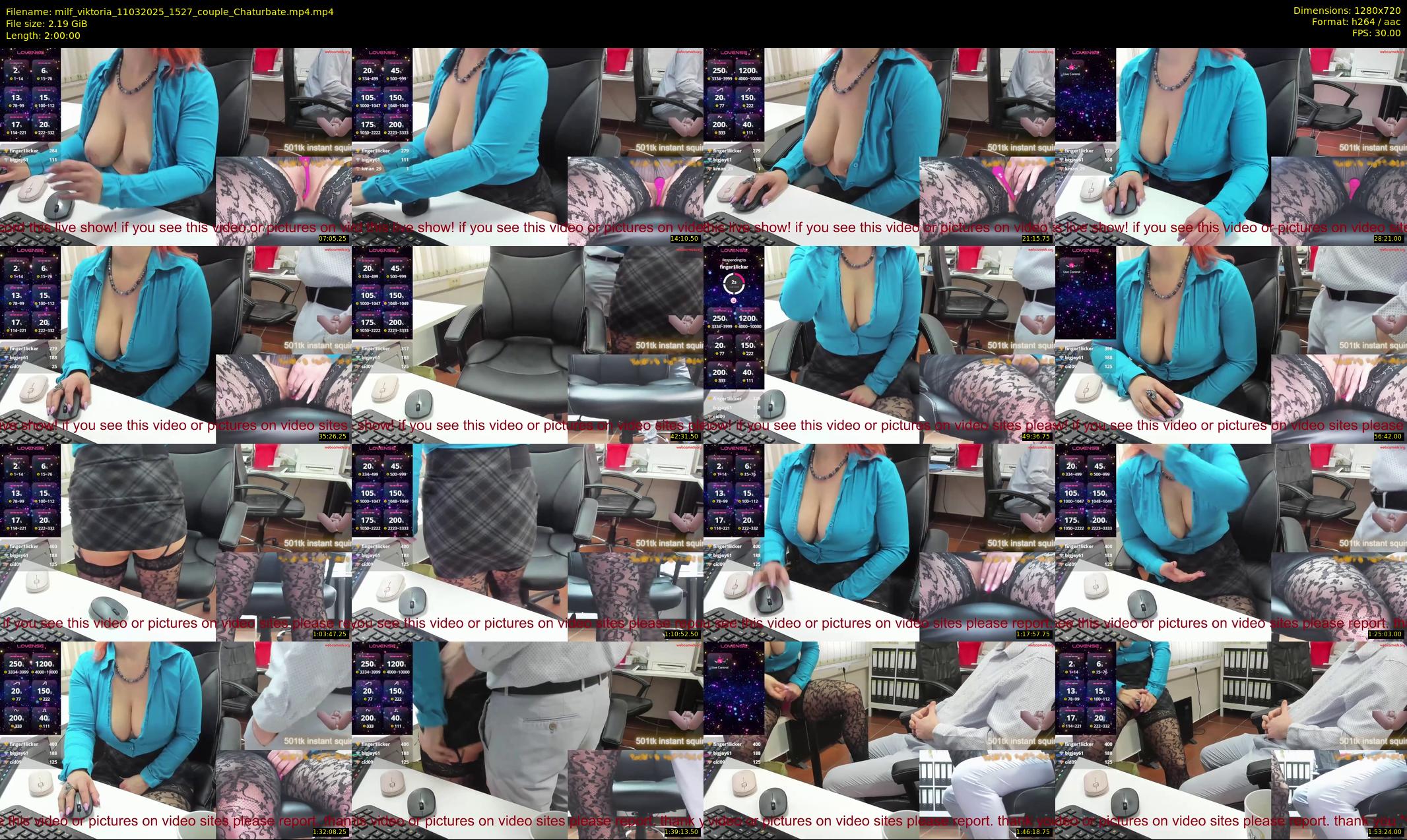 milf_viktoria — 120 minute Chaturbate female cam show recording, 720p, Mar 11, 2025
