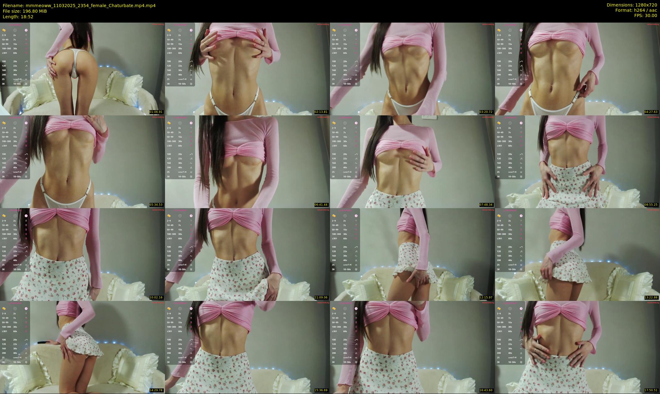 mmmeoww — 19 minute Chaturbate female cam show recording, 720p, Mar 11, 2025