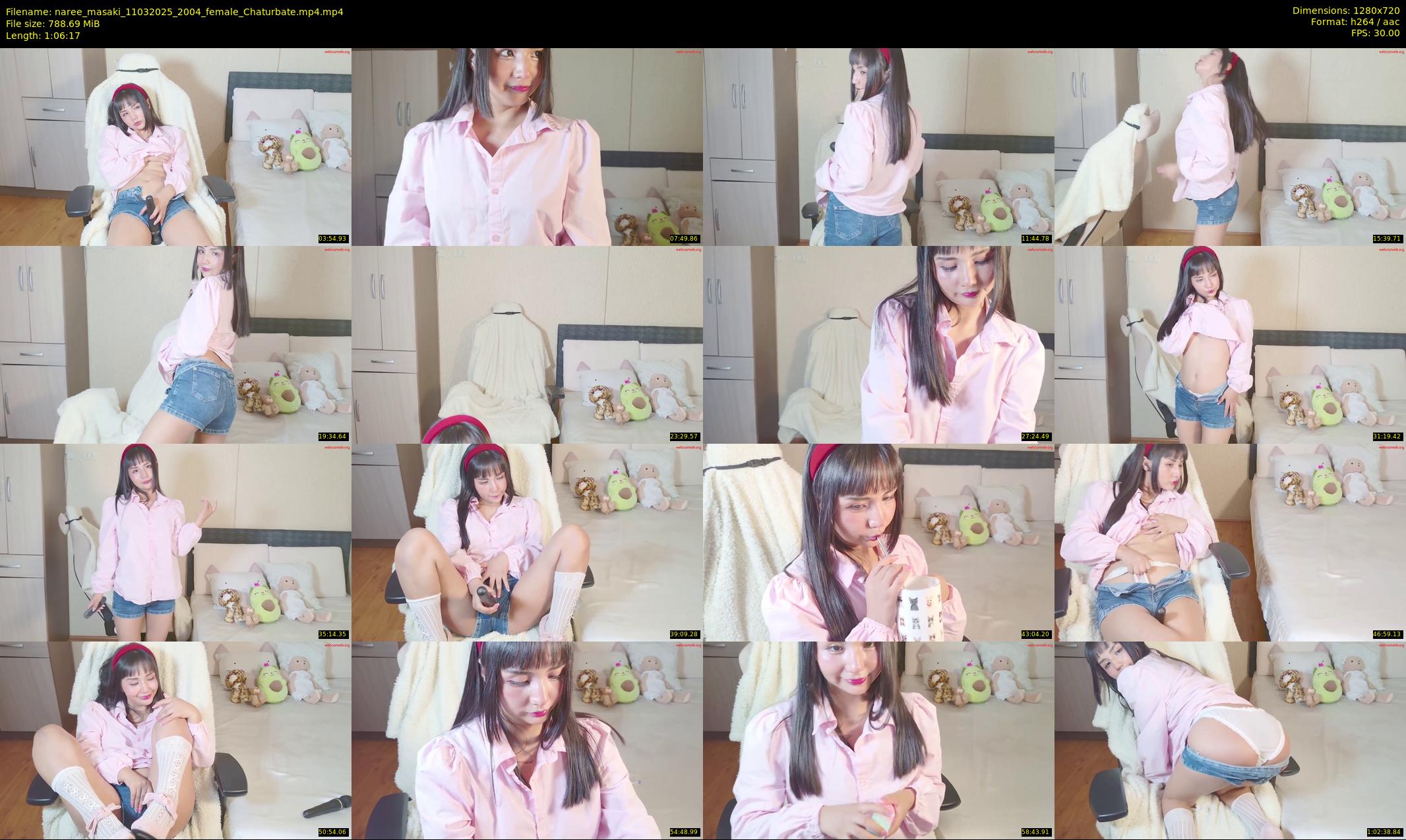 naree_masaki — 67 minute Chaturbate female cam show recording, 720p, Mar 11, 2025