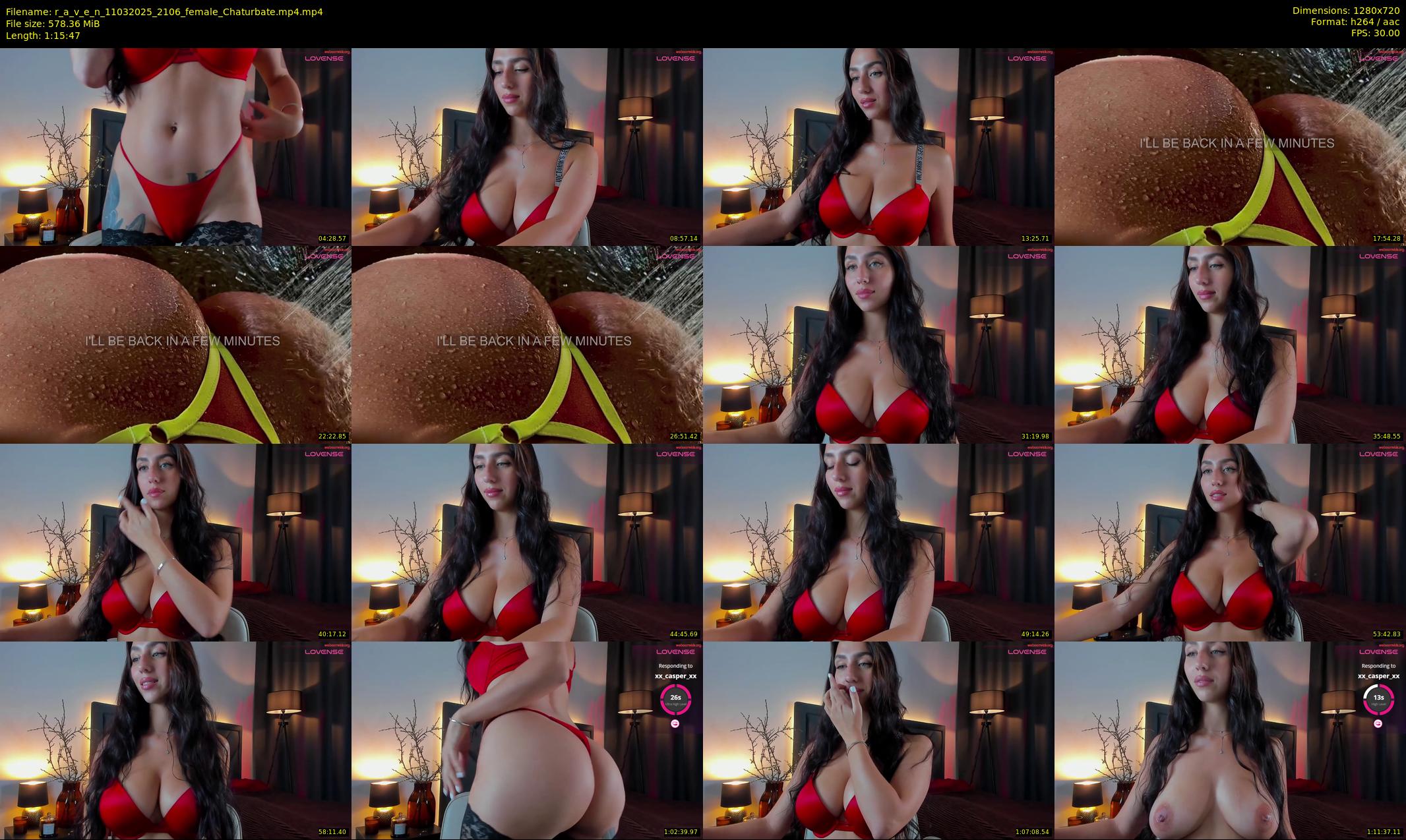 r_a_v_e_n — 76 minute Chaturbate female cam show recording, 720p, Mar 11, 2025