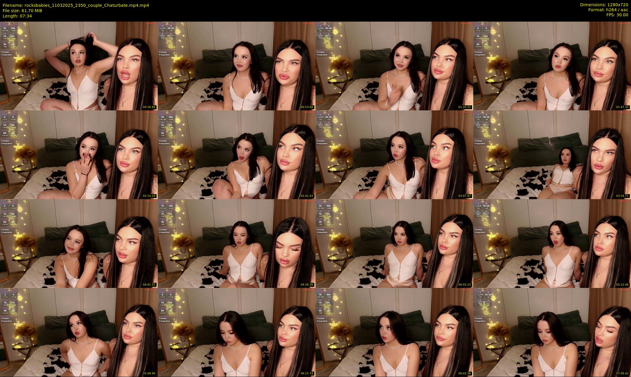 rocksbabies — 8 minute Chaturbate female cam show recording, 720p, Mar 11, 2025