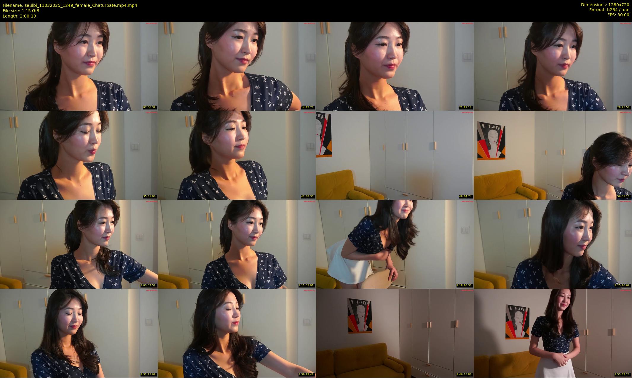seulbi — 121 minute Chaturbate female cam show recording, 720p, Mar 11, 2025
