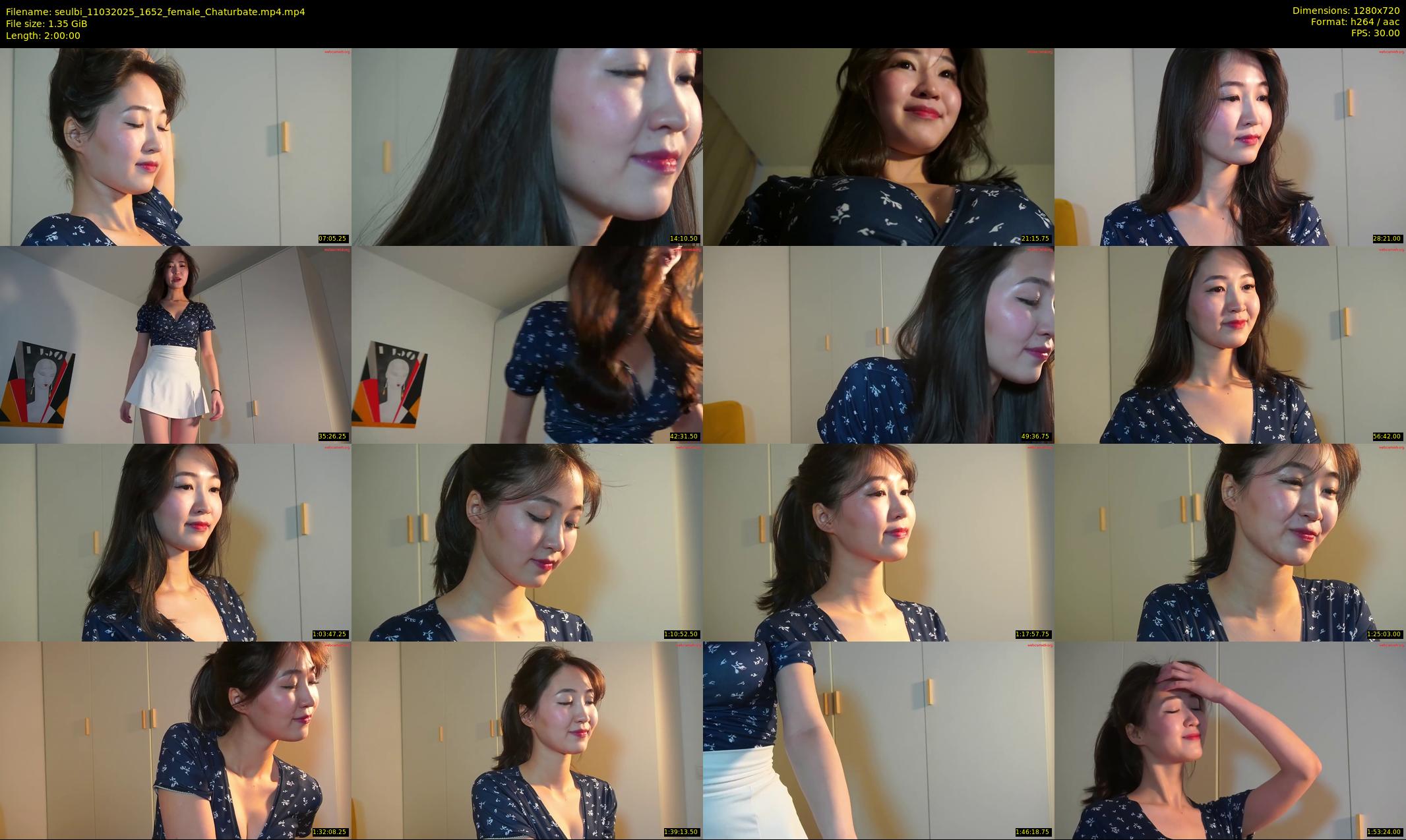 seulbi — 120 minute Chaturbate female cam show recording, 720p, Mar 11, 2025