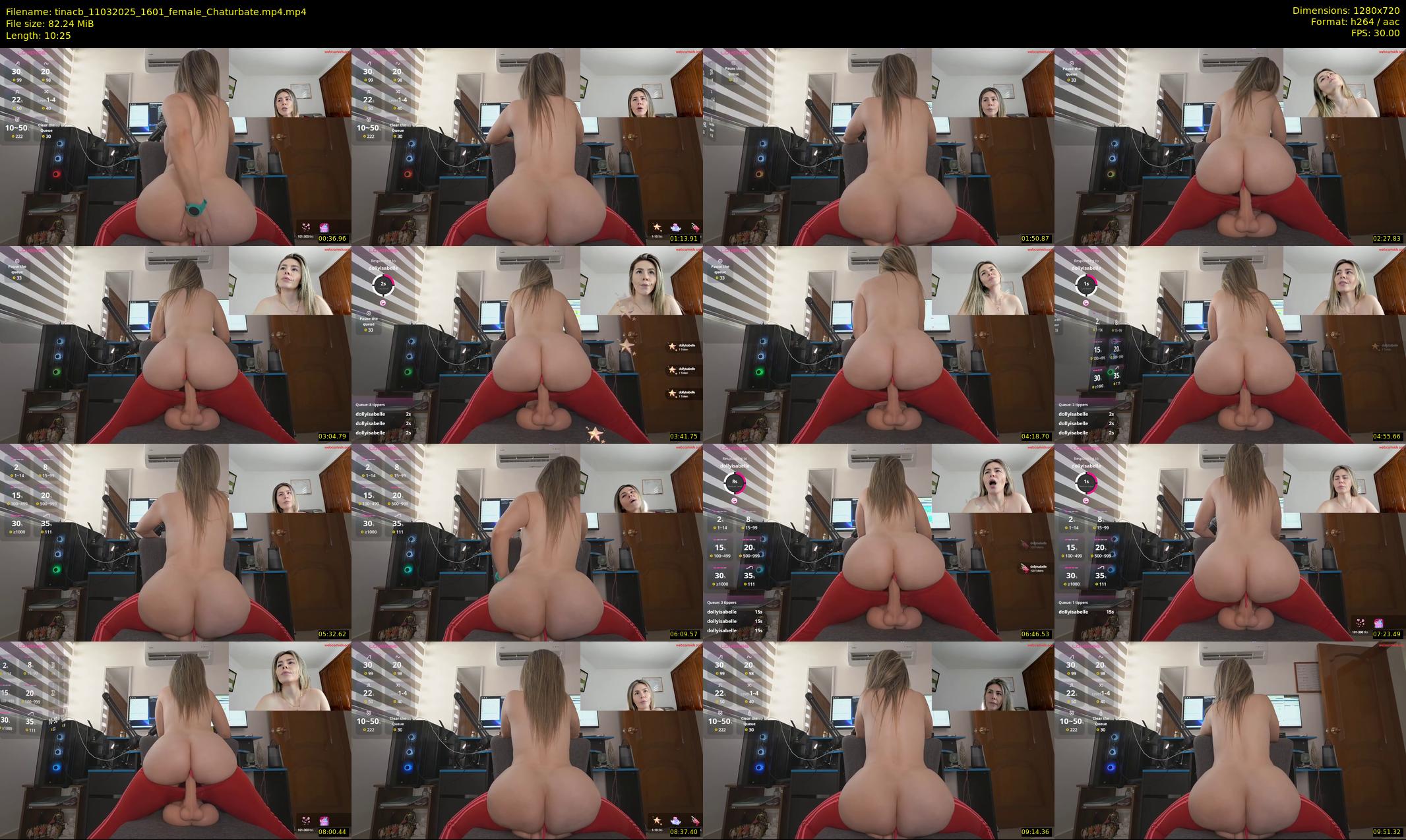 tinacb — 11 minute Chaturbate female cam show recording, 720p, Mar 11, 2025