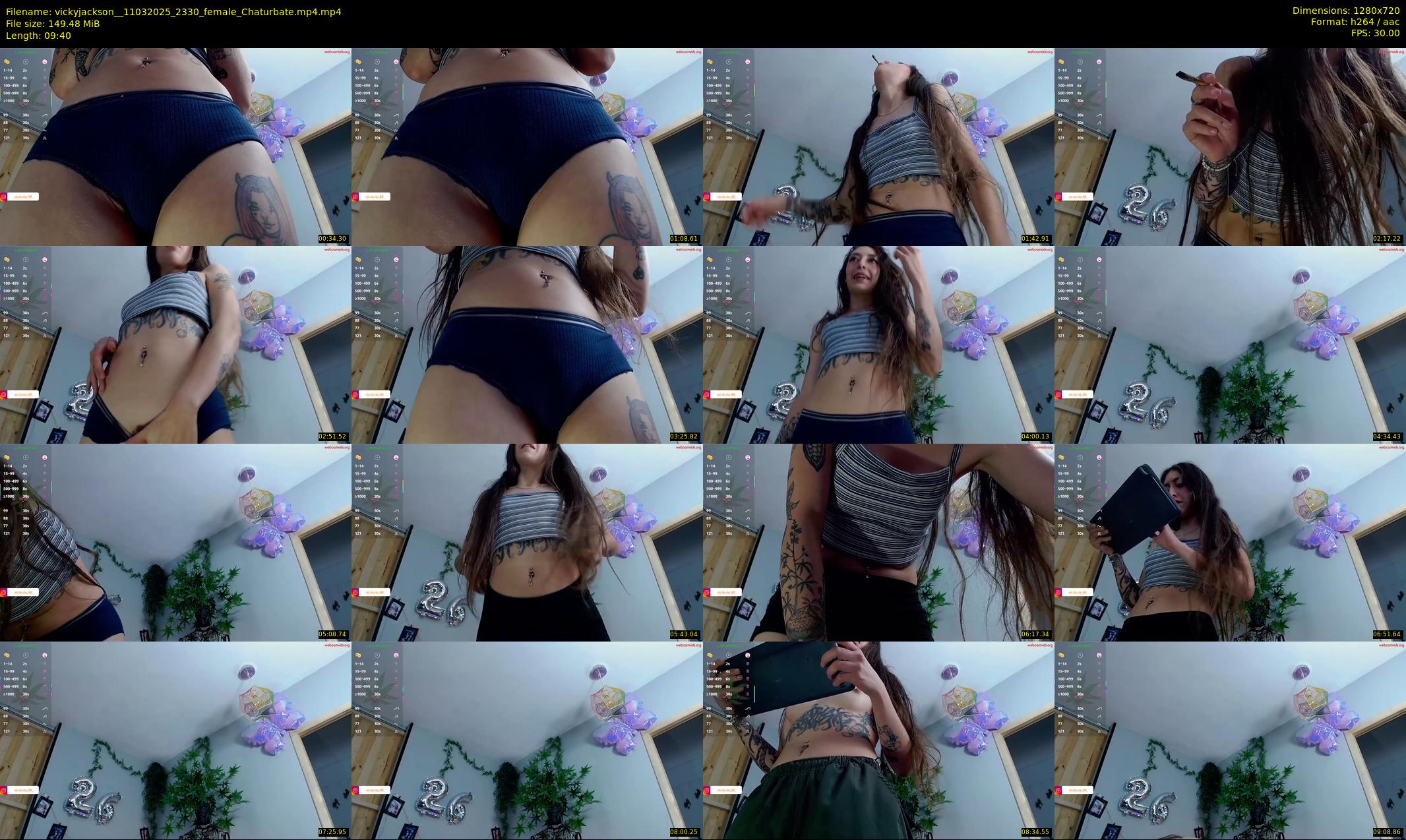 vickyjackson_ — 10 minute Chaturbate female cam show recording, 720p, Mar 11, 2025