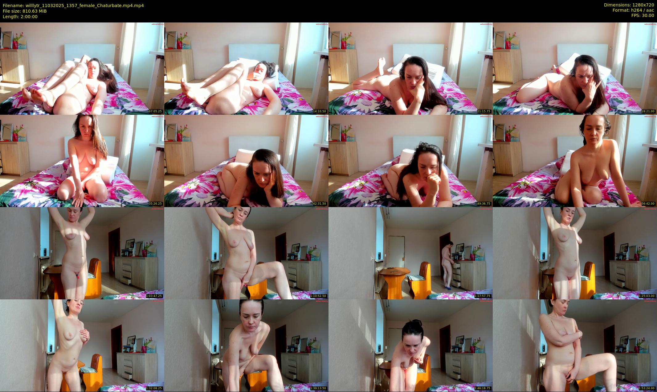 willlytr — 120 minute Chaturbate female cam show recording, 720p, Mar 11, 2025