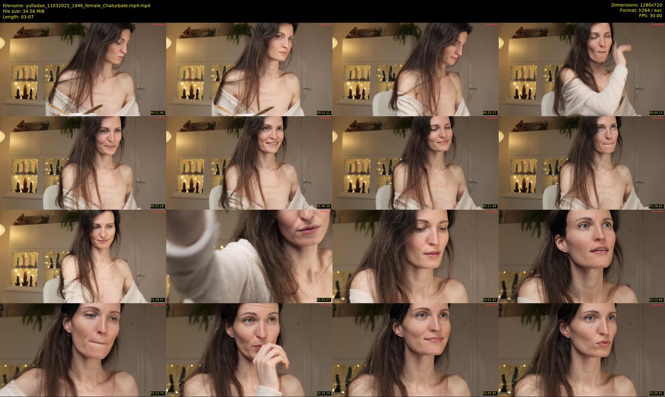 yulladao — 4 minute Chaturbate female cam show recording, 720p, Mar 11, 2025