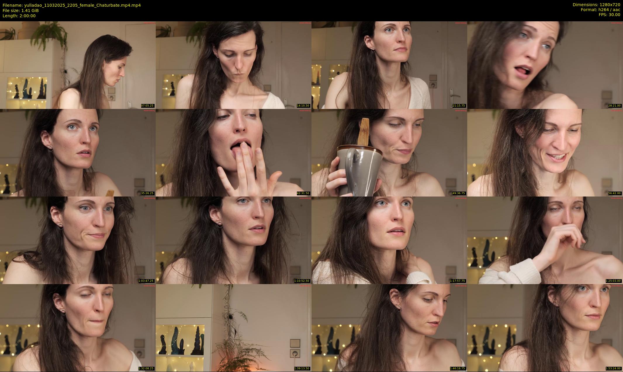 yulladao — 120 minute Chaturbate female cam show recording, 720p, Mar 11, 2025