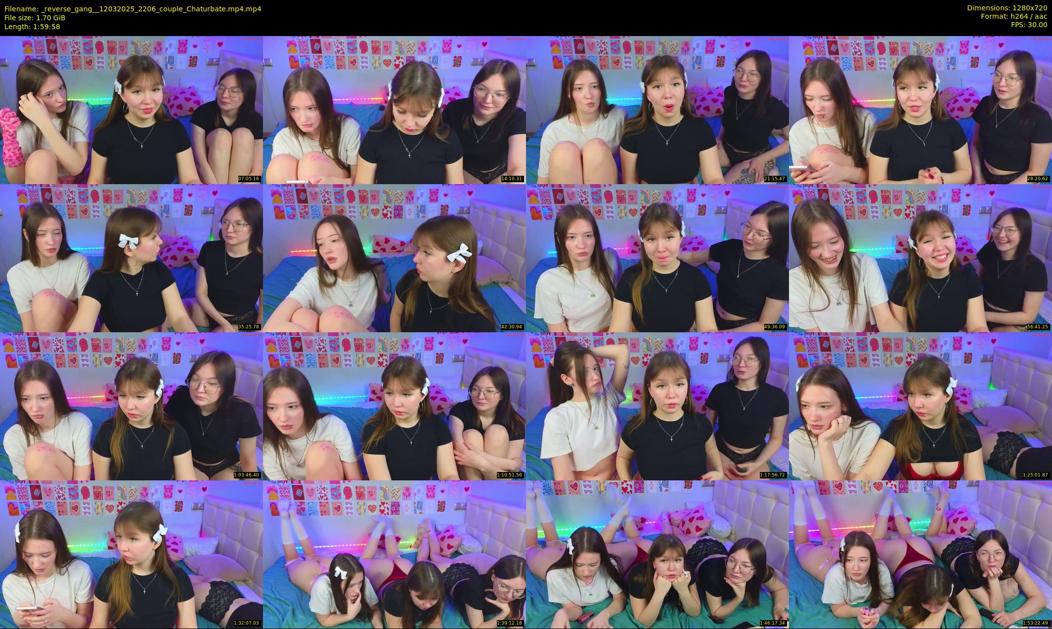 _reverse_gang_ — 120 minute Chaturbate couple cam show recording, 720p, Mar 12, 2025