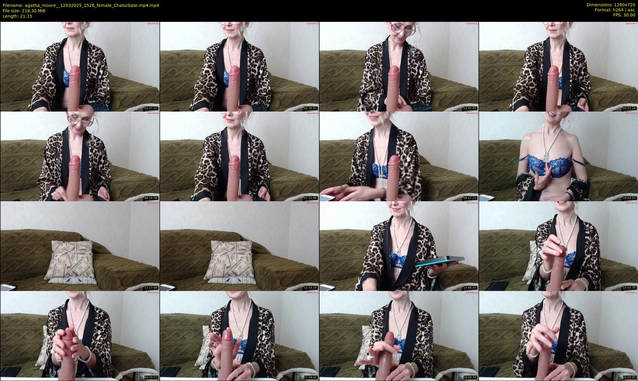 agatha_moore_ — 22 minute Chaturbate female cam show recording, 720p, Mar 12, 2025