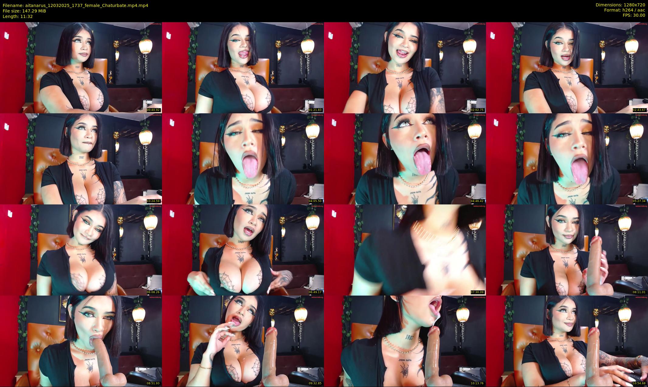 aitanarus — 12 minute Chaturbate female cam show recording, 720p, Mar 12, 2025
