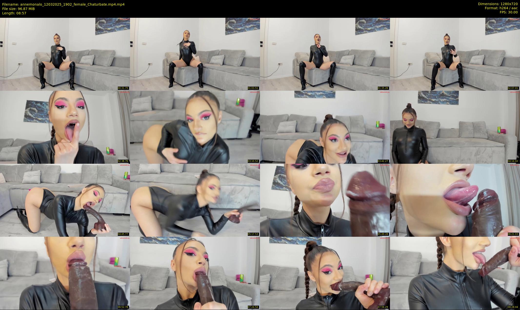 annemonalo — 9 minute Chaturbate female cam show recording, 720p, Mar 12, 2025