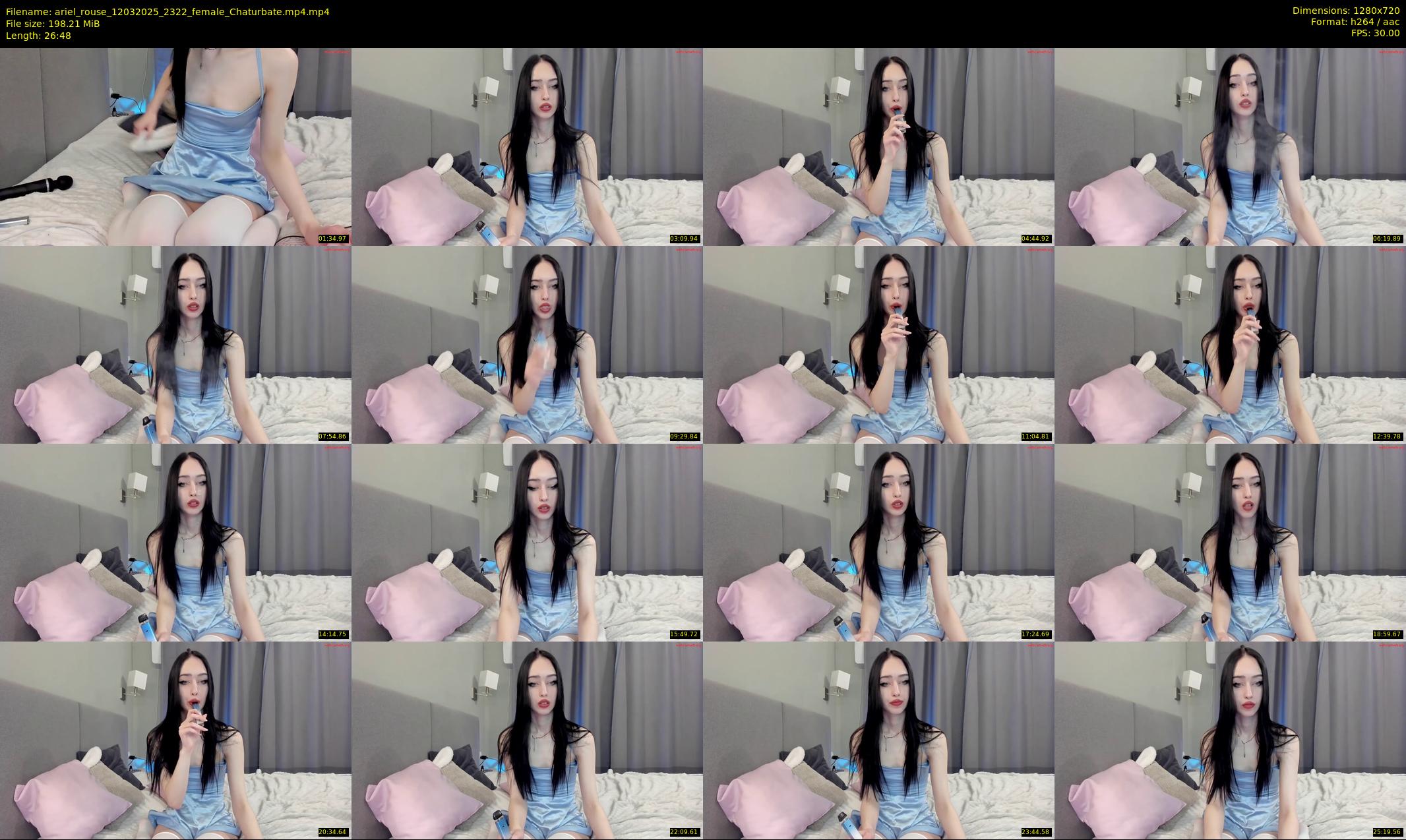 ariel_rouse — 27 minute Chaturbate female cam show recording, 720p, Mar 12, 2025