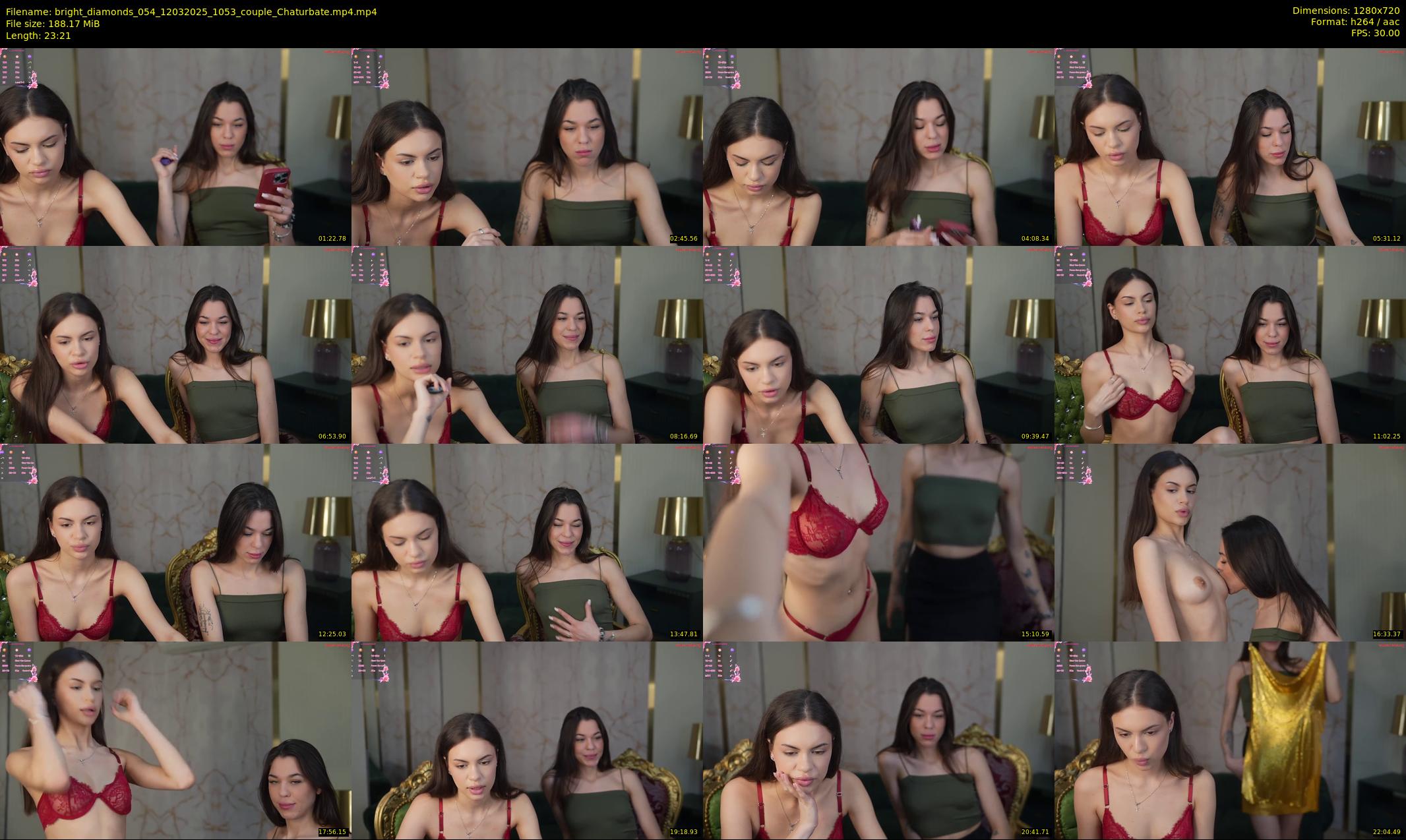 bright_diamonds_054 — 24 minute Chaturbate couple cam show recording, 720p, Mar 12, 2025