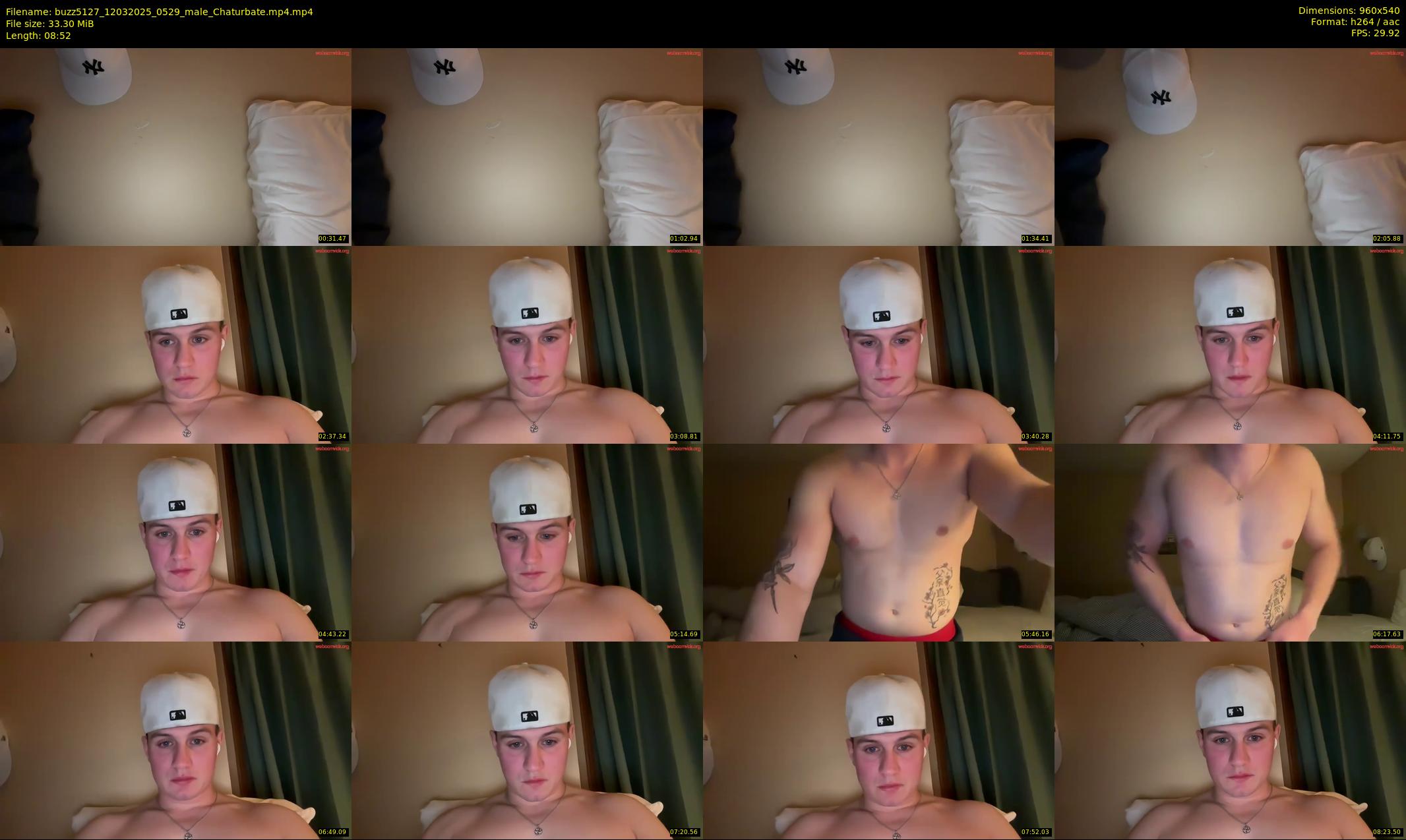 buzz5127 — 9 minute Chaturbate male cam show recording, 480p, Mar 12, 2025
